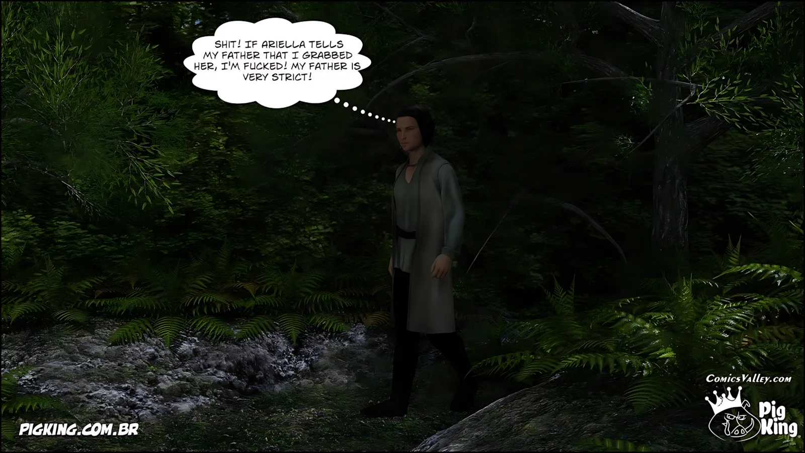 Queen Azalea 11-16 [CrazyDad3D], Queen Azalea 15, page 99 of 104
