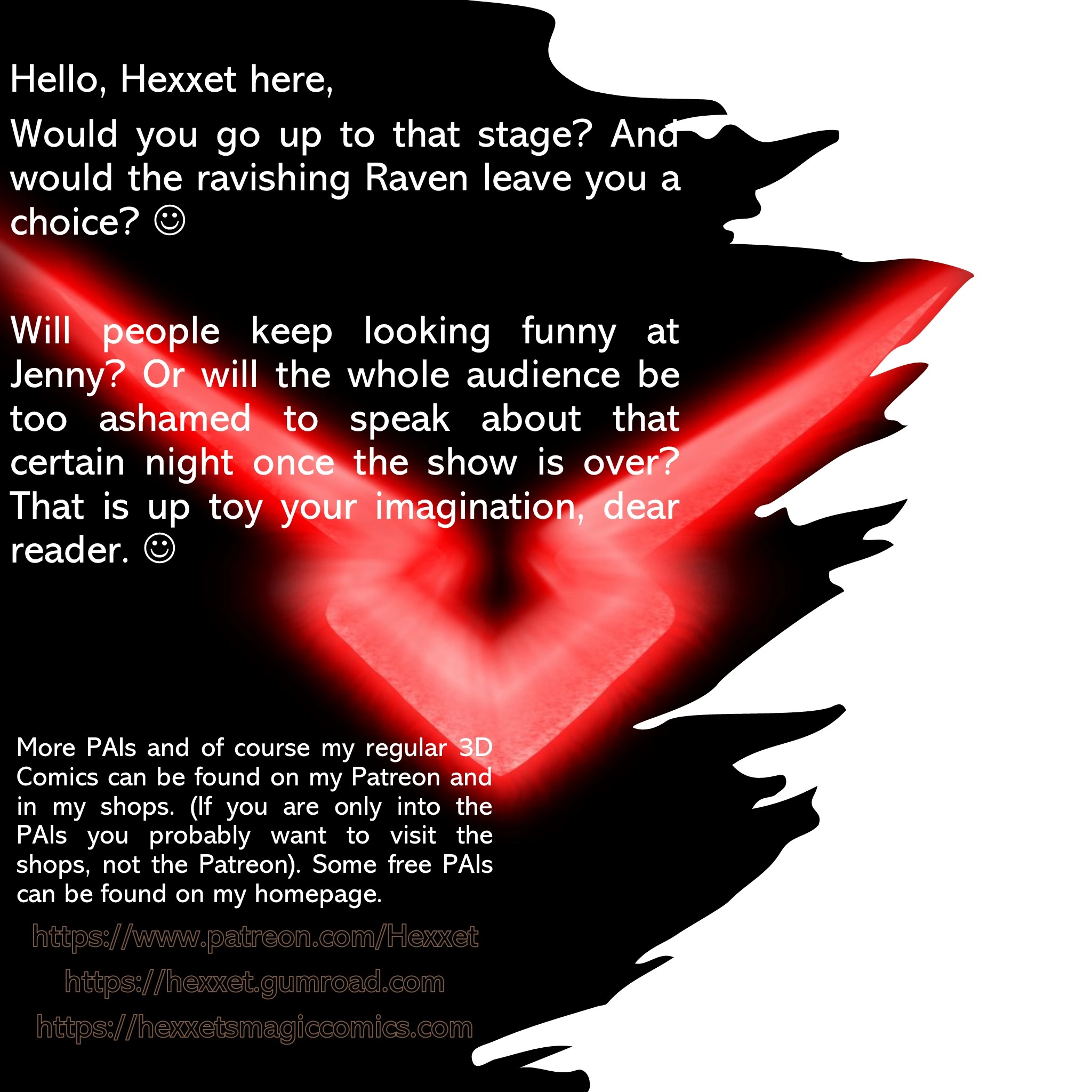Ravishing Ravens: Hypnosis Stage Show [Hexxet], Ravishing Ravens: Hypnosis Stage Show, page 49 of 50