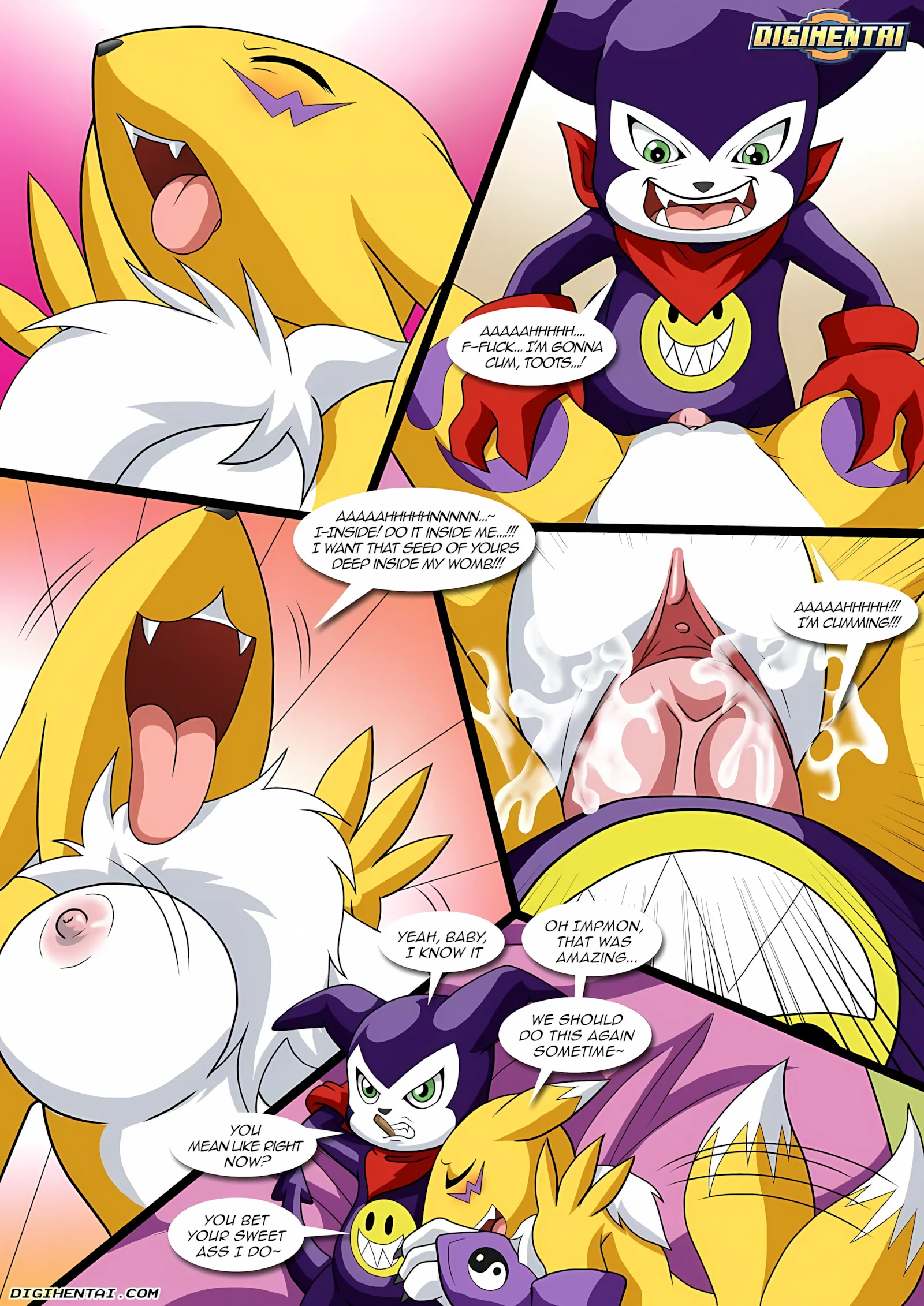 Renamon´s First Time (Digimon) [PalComix], 1 . Renamon´s First Time - (Digimon) [PalComix], page 18 of 20