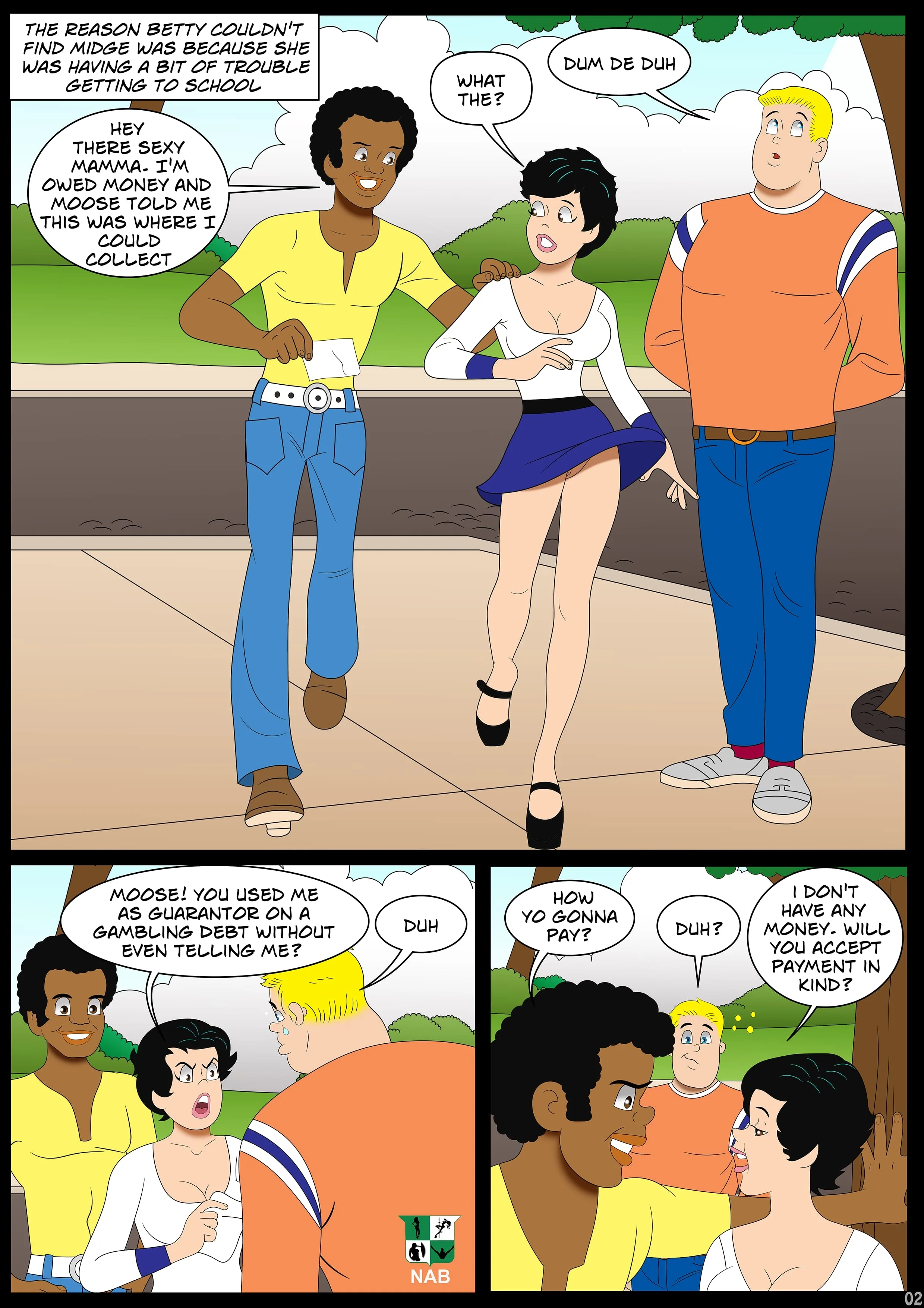 Rivadale Bits [Nab], 6 . Riverdale Bits 4 - (Archies), page 3 of 8