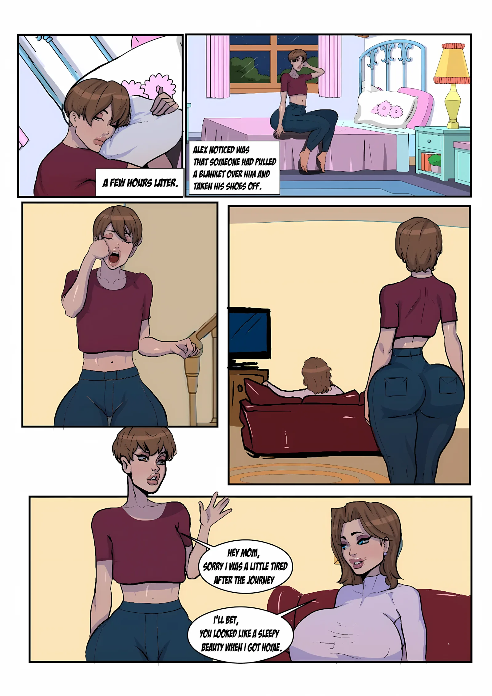 Dating Your Mom [Lasga Claven], 1 . Dating Your Mom - Chapter 1, page 7 of 42