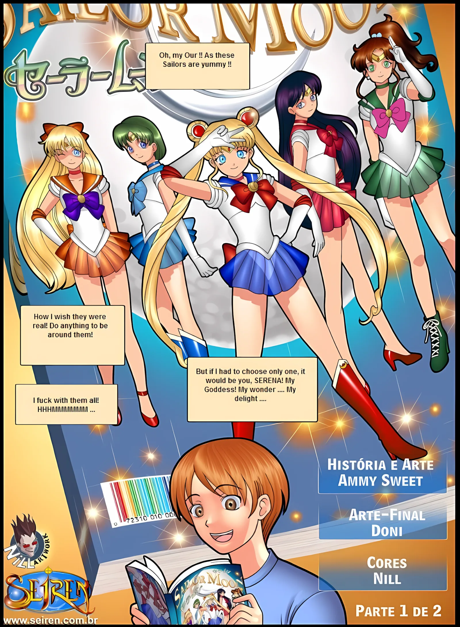 Sailor Moon (Sailor Moon) [Seiren], 1 . Sailor Moon - Chapter 1 (Sailor Moon) [Seiren], page 2 of 14