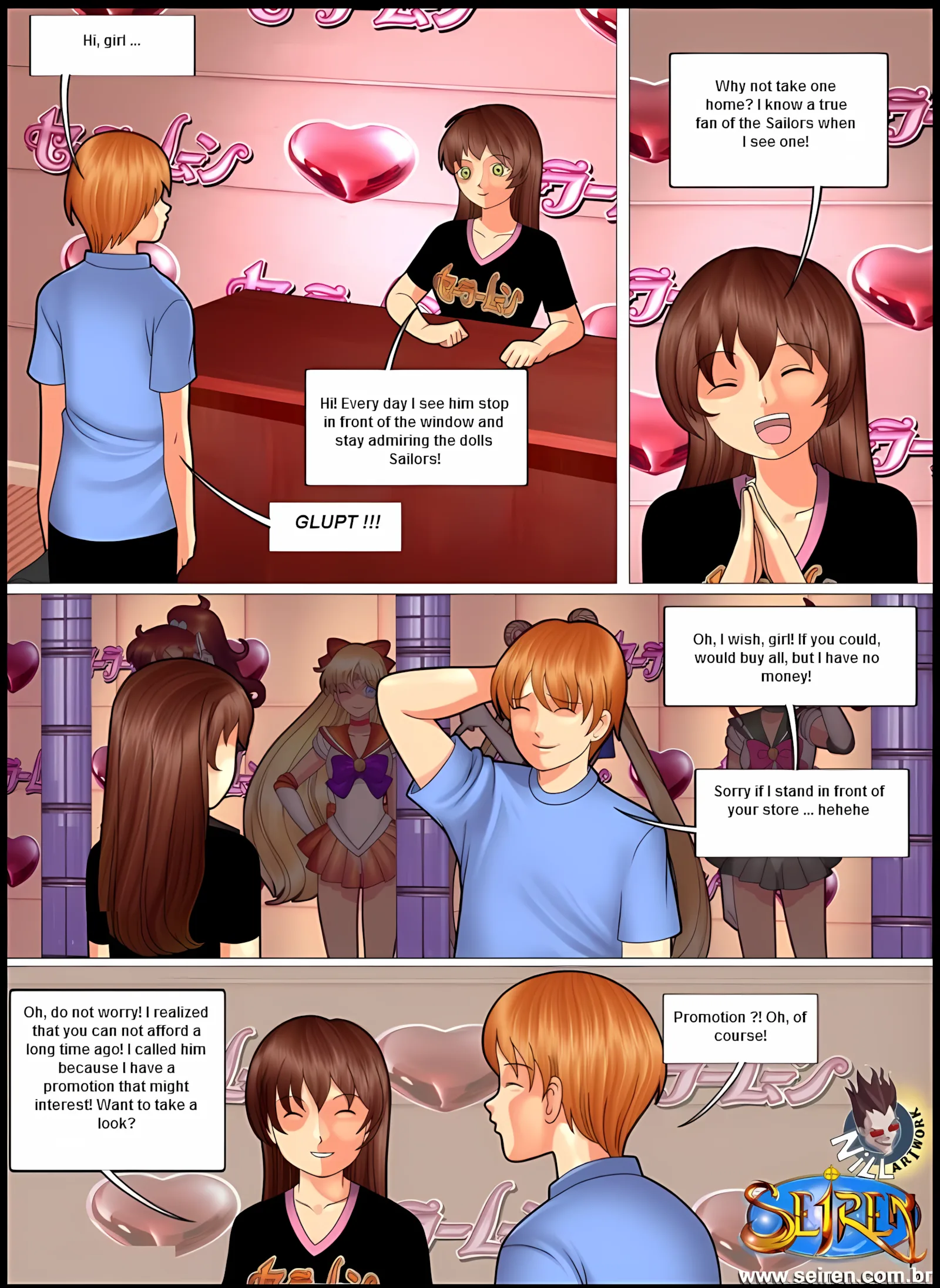 Sailor Moon (Sailor Moon) [Seiren], 1 . Sailor Moon - Chapter 1 (Sailor Moon) [Seiren], page 6 of 14