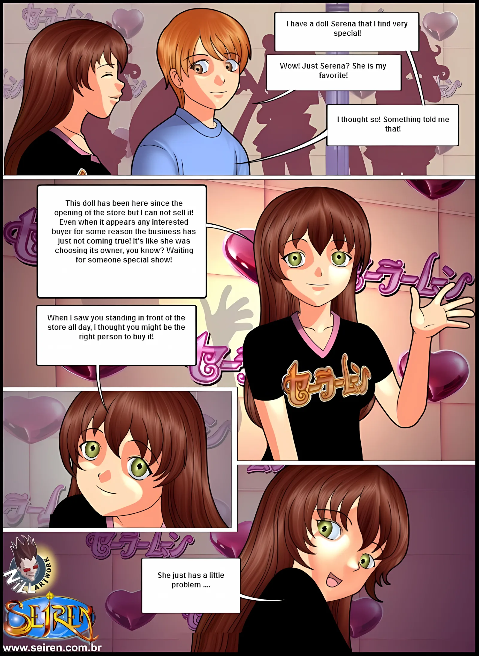 Sailor Moon (Sailor Moon) [Seiren], 1 . Sailor Moon - Chapter 1 (Sailor Moon) [Seiren], page 7 of 14