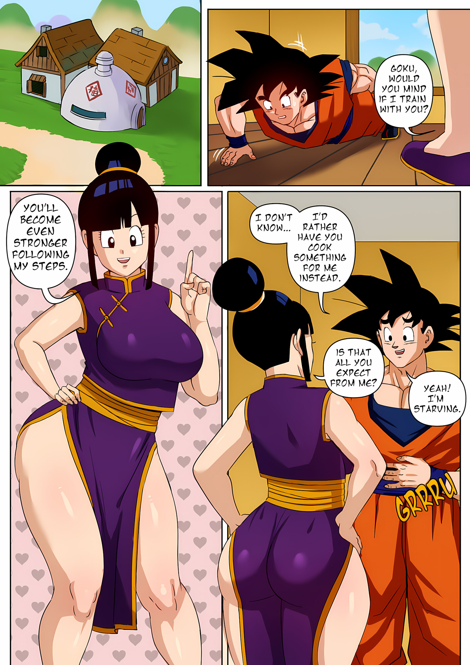 Saiyan’s Wife [Pink Pawg], Saiyan's Wife, page 2 of 10
