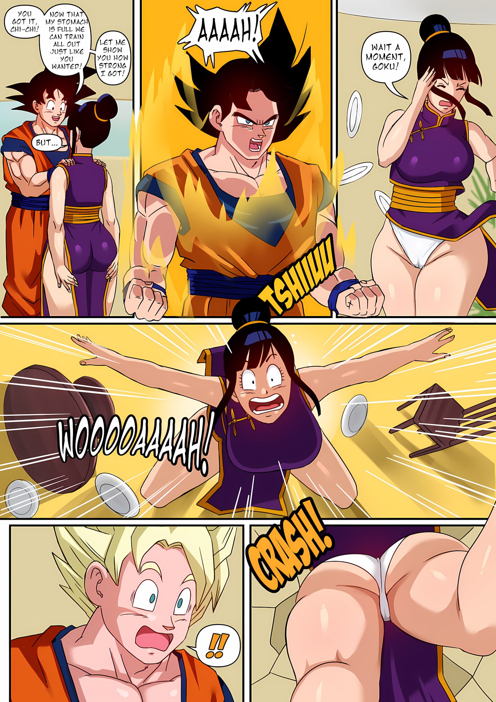 Saiyan’s Wife [Pink Pawg], Saiyan's Wife, page 4 of 10