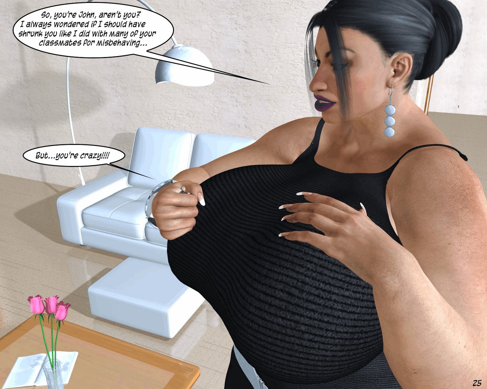 A Day at Teacher’s Angie House [Butre3004], A Day at Teacher's Angie House, page 26 of 97