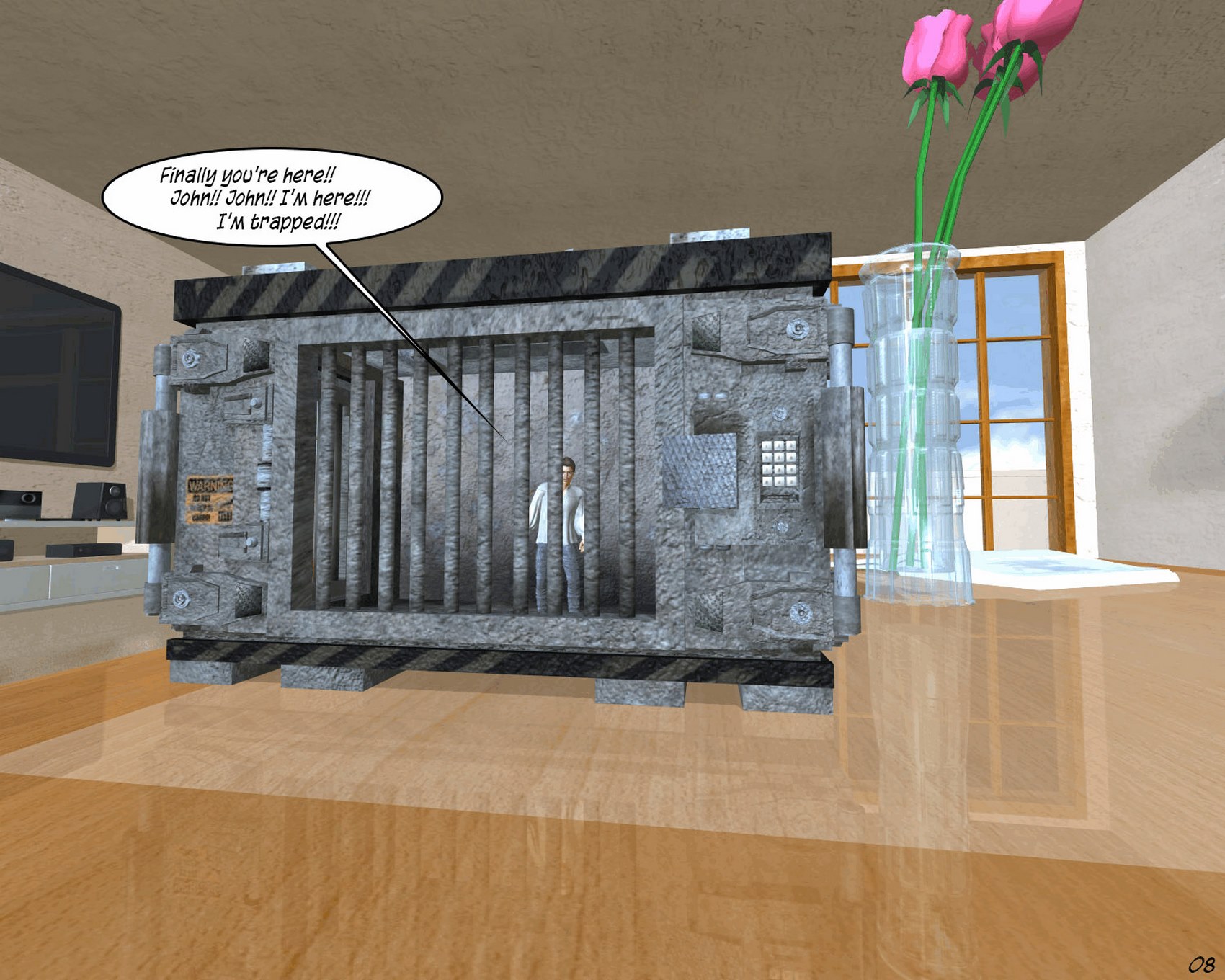 A Day at Teacher’s Angie House [Butre3004], A Day at Teacher's Angie House, page 9 of 97
