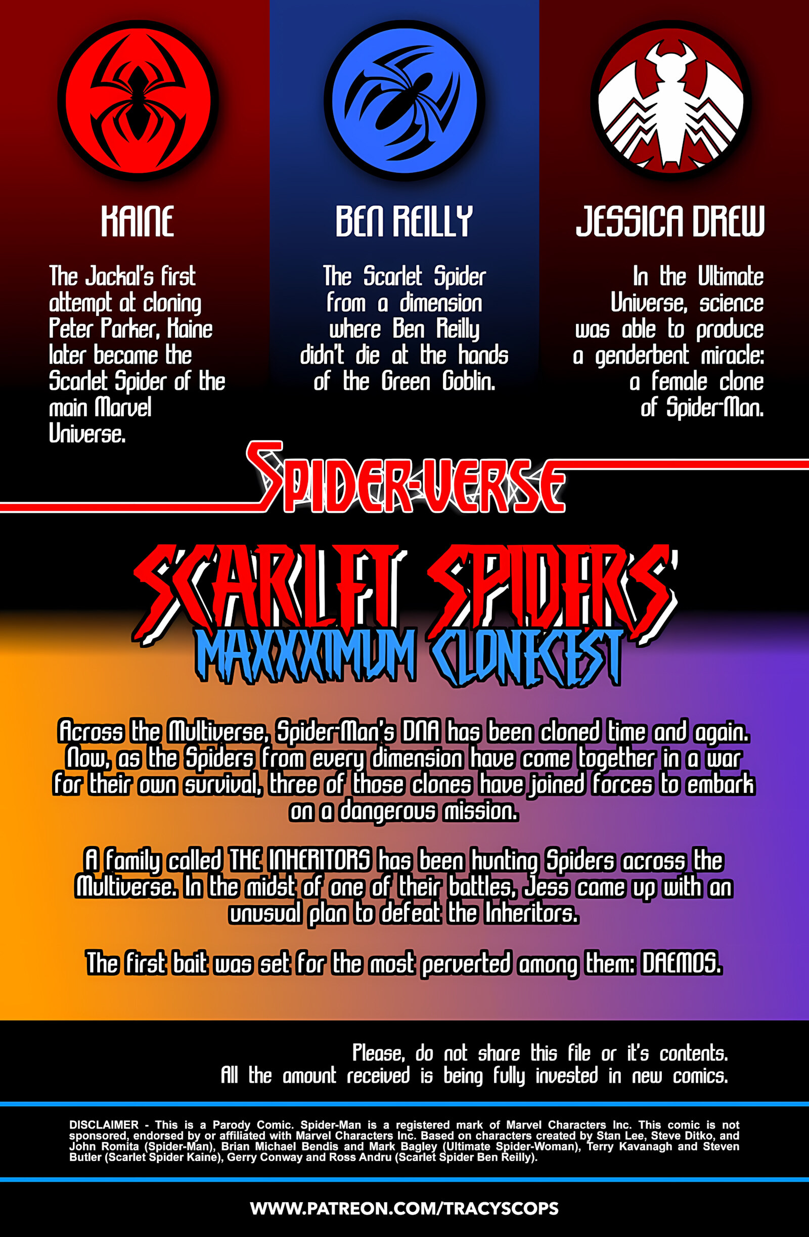Scarlet Spiders – Maxxxium Clonecest [Tracy Scops], Scarlet Spiders – Maxxxium Clonecest, page 2 of 11