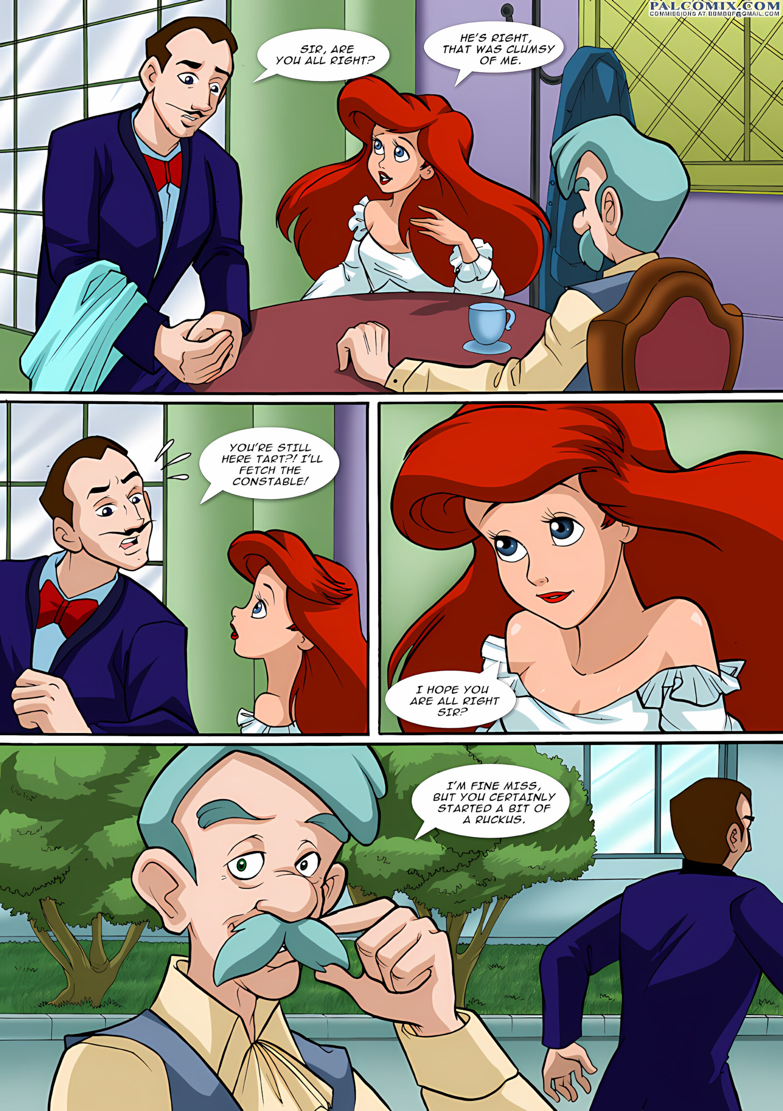 Ariel Explores [Palcomix], Ariel Explores, page 14 of 28