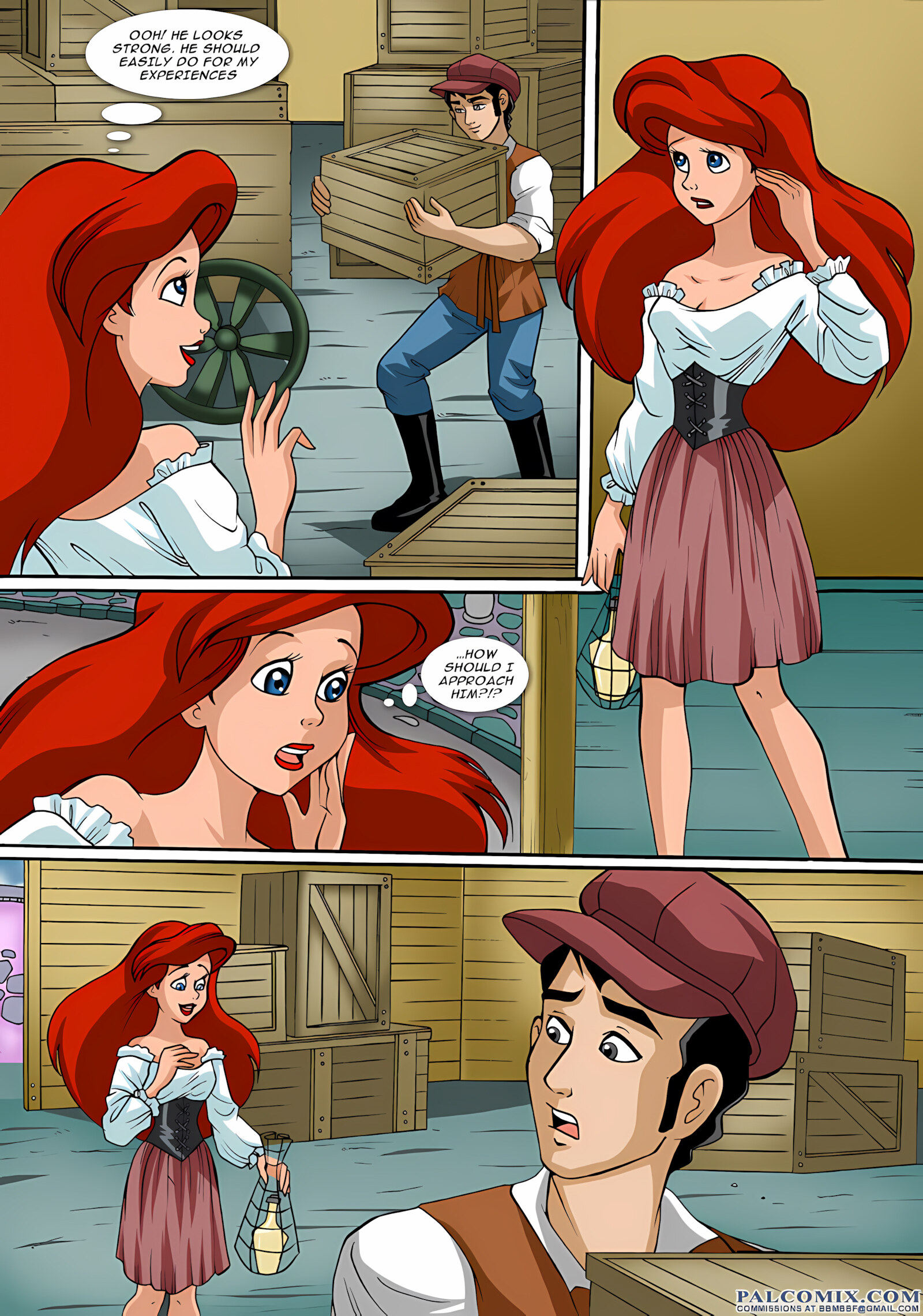 Ariel Explores [Palcomix], Ariel Explores, page 4 of 28