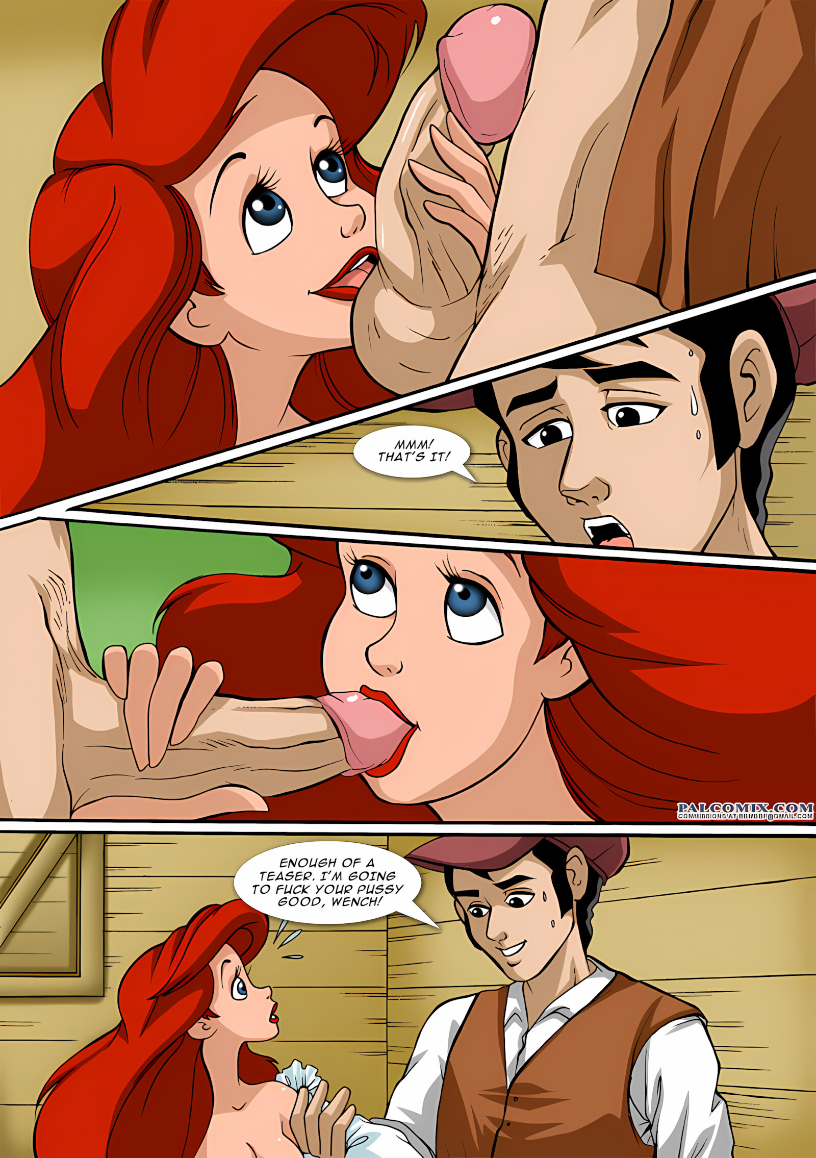 Ariel Explores [Palcomix], Ariel Explores, page 9 of 28