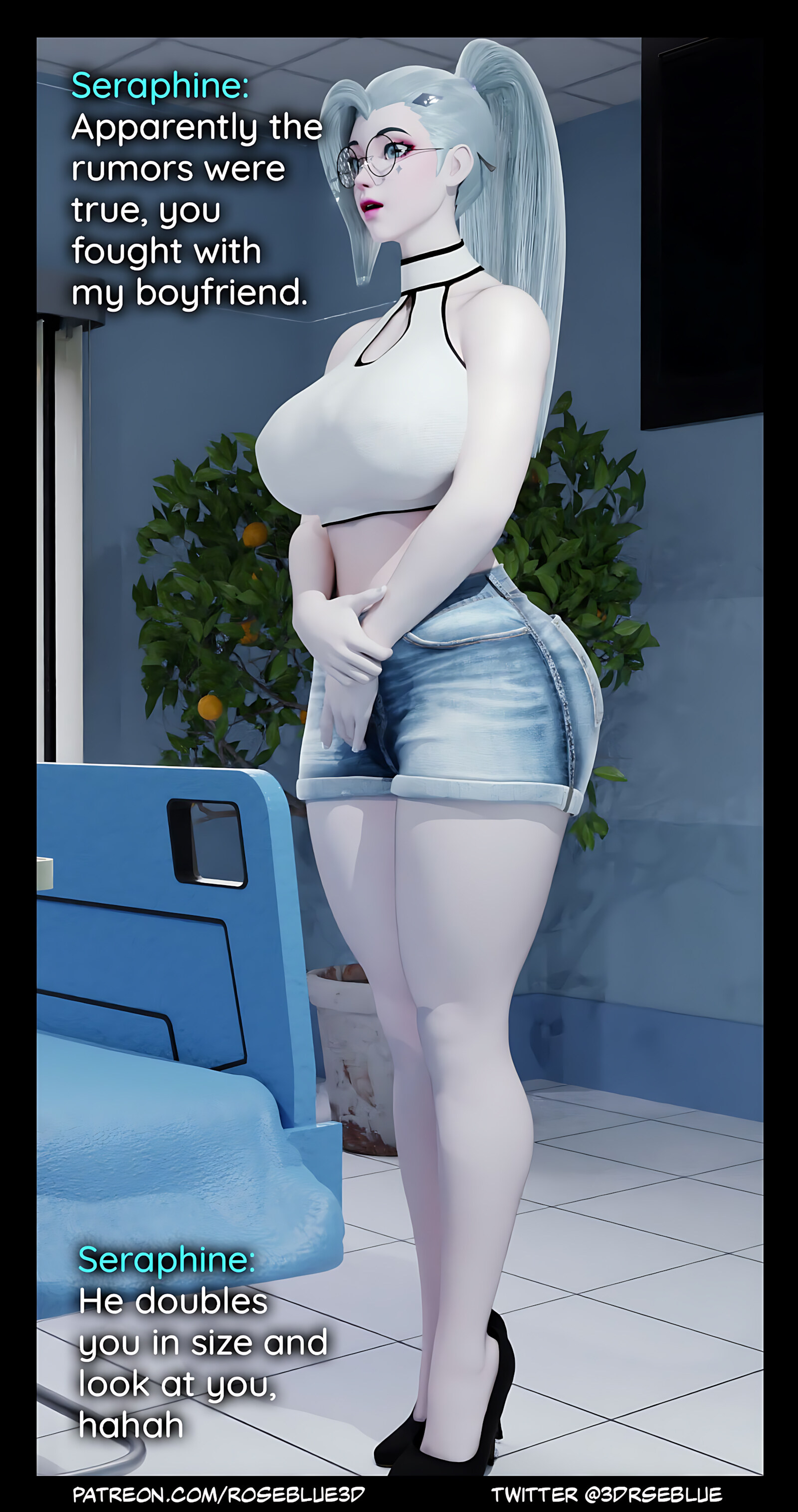 Seraphine Forbidden Love [Rose Blue 3D], Seraphine Forbidden Love - Chapter 2, page 5 of 63