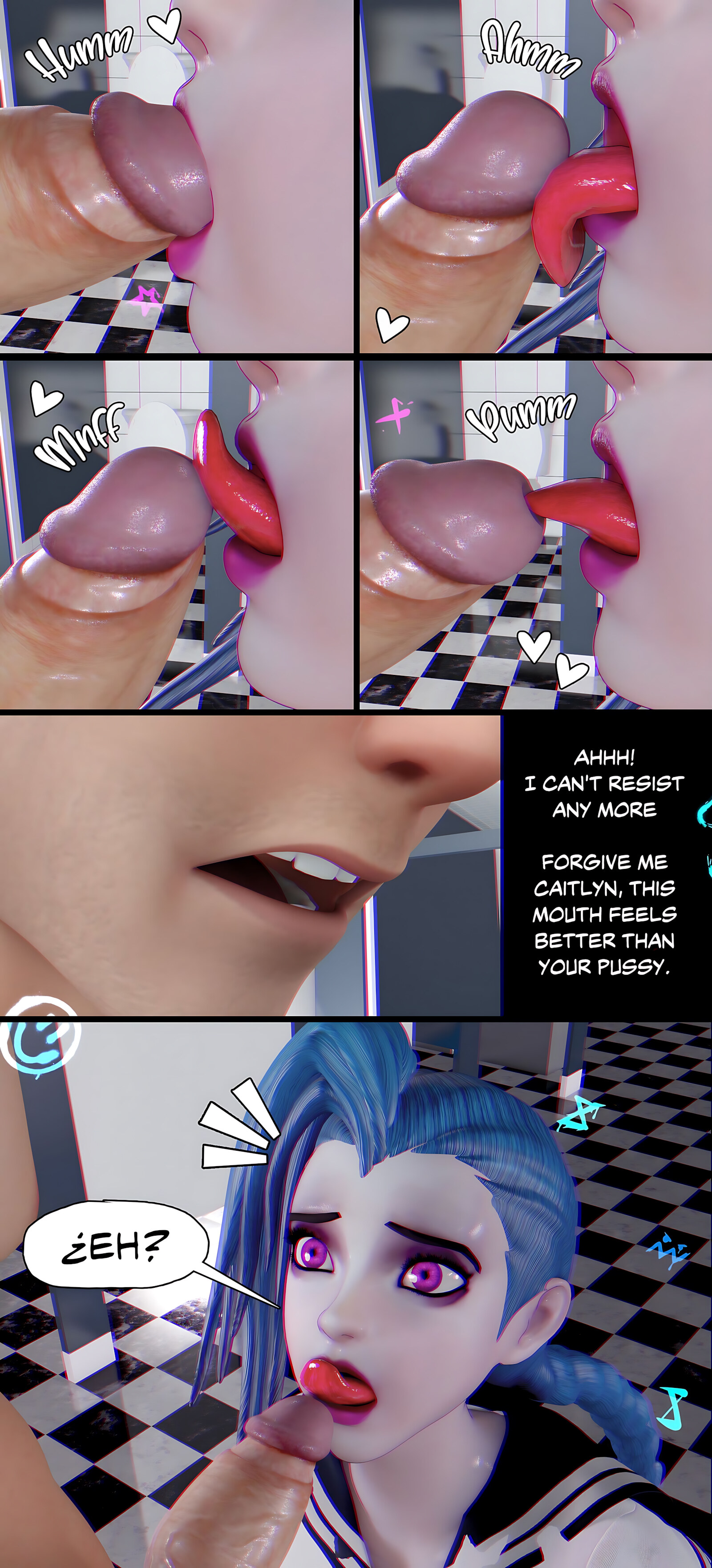 Seraphine Forbidden Love [Rose Blue 3D], Jinx Broken Heart - Chapter 1, page 6 of 19