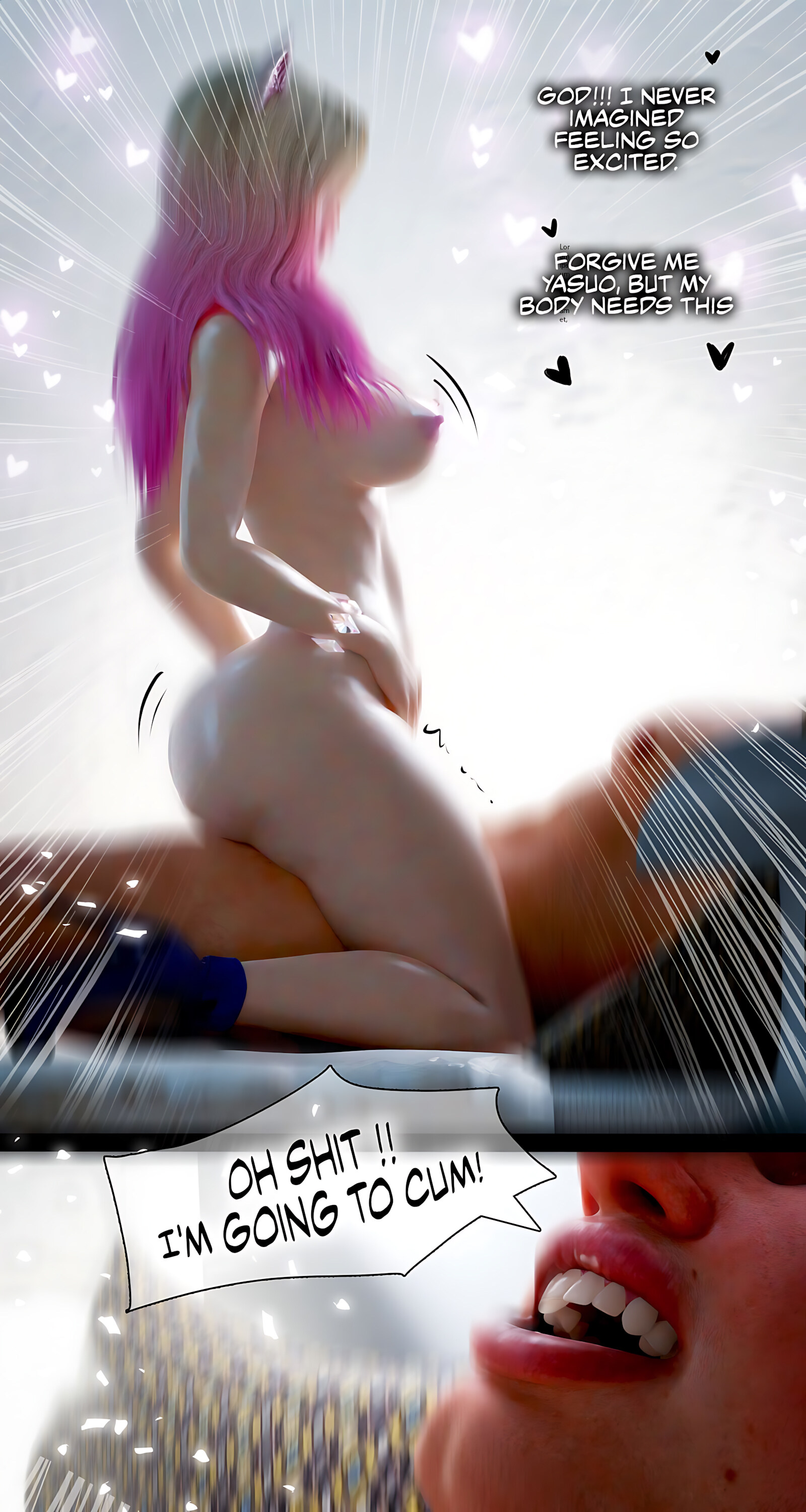 Seraphine Forbidden Love [Rose Blue 3D], Ahri Power Of Love - Chapter 3, page 53 of 65
