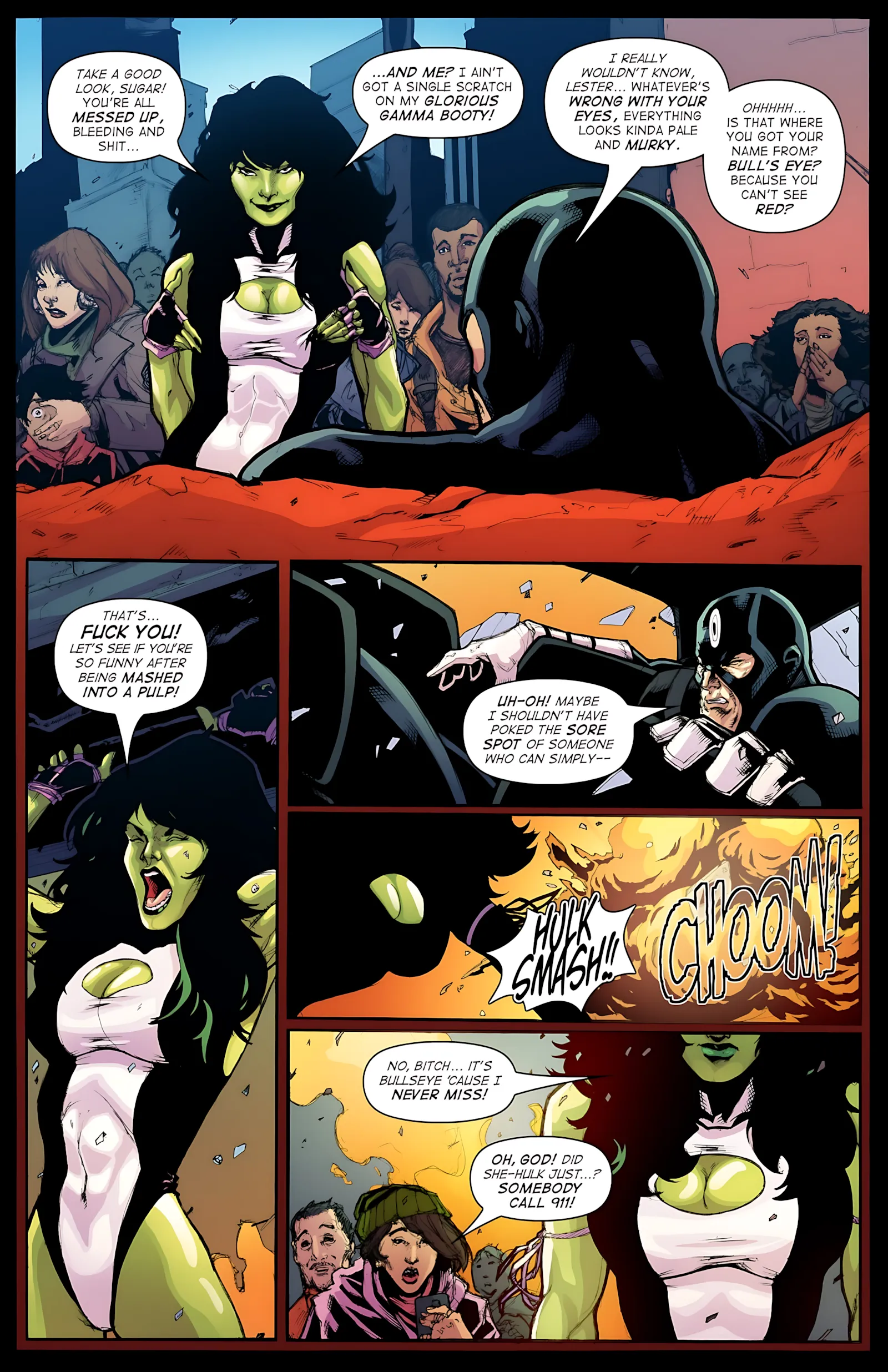 She-Hulk – Acts of Lust, 1 . She-Hulk - Acts of Lust [Tracy Scops], page 9 of 19