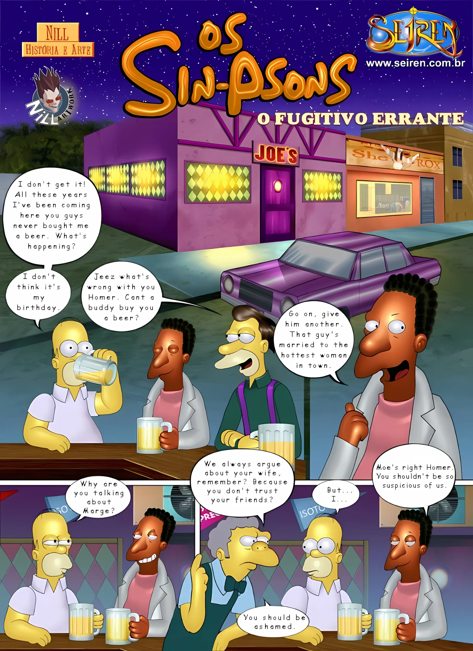 Sin-psons (The Simpsons) [Seiren], 1 . Sin-psons (The Simpsons) [Seiren], page 2 of 65