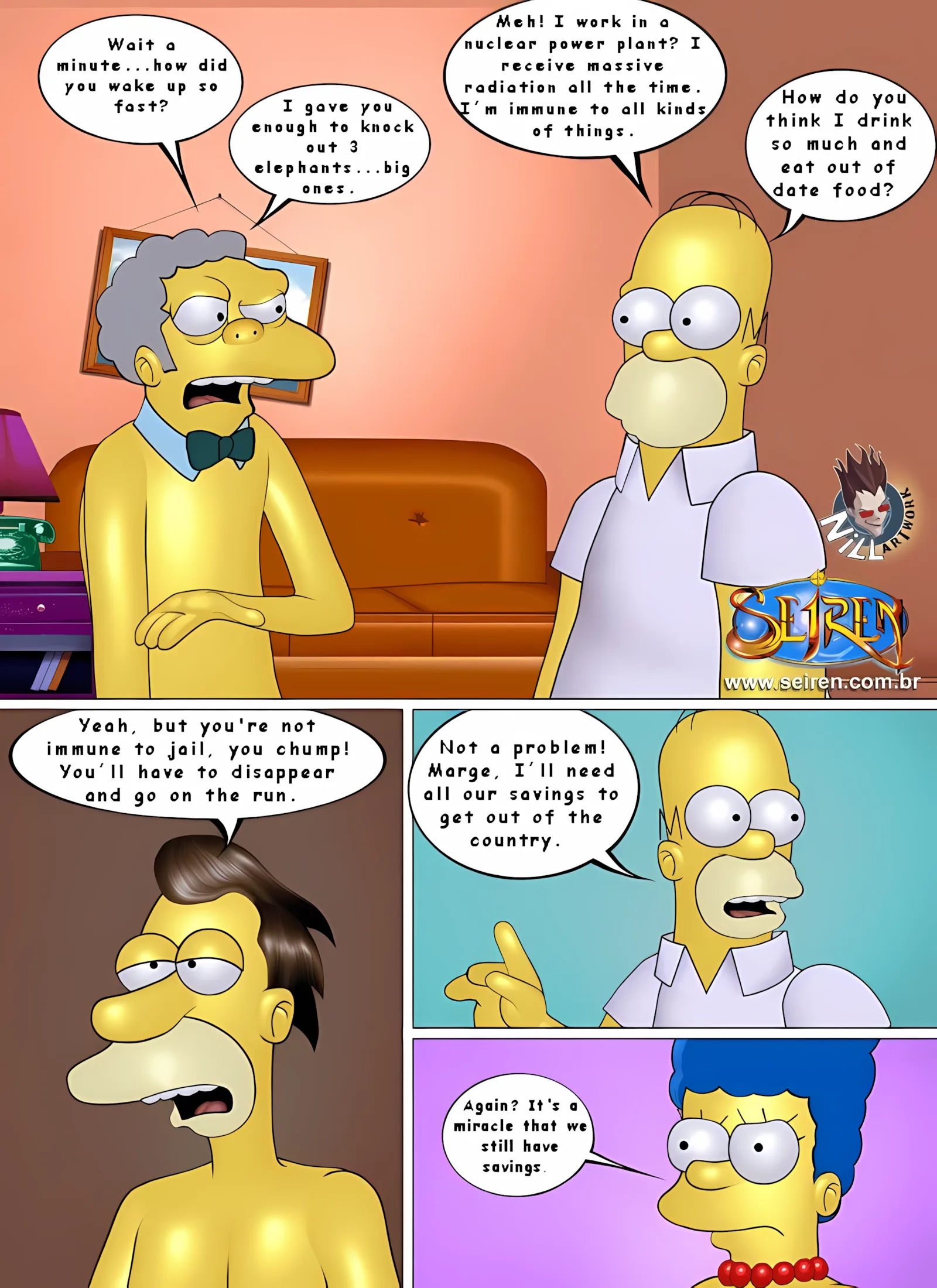 Sin-psons (The Simpsons) [Seiren], 1 . Sin-psons (The Simpsons) [Seiren], page 28 of 65