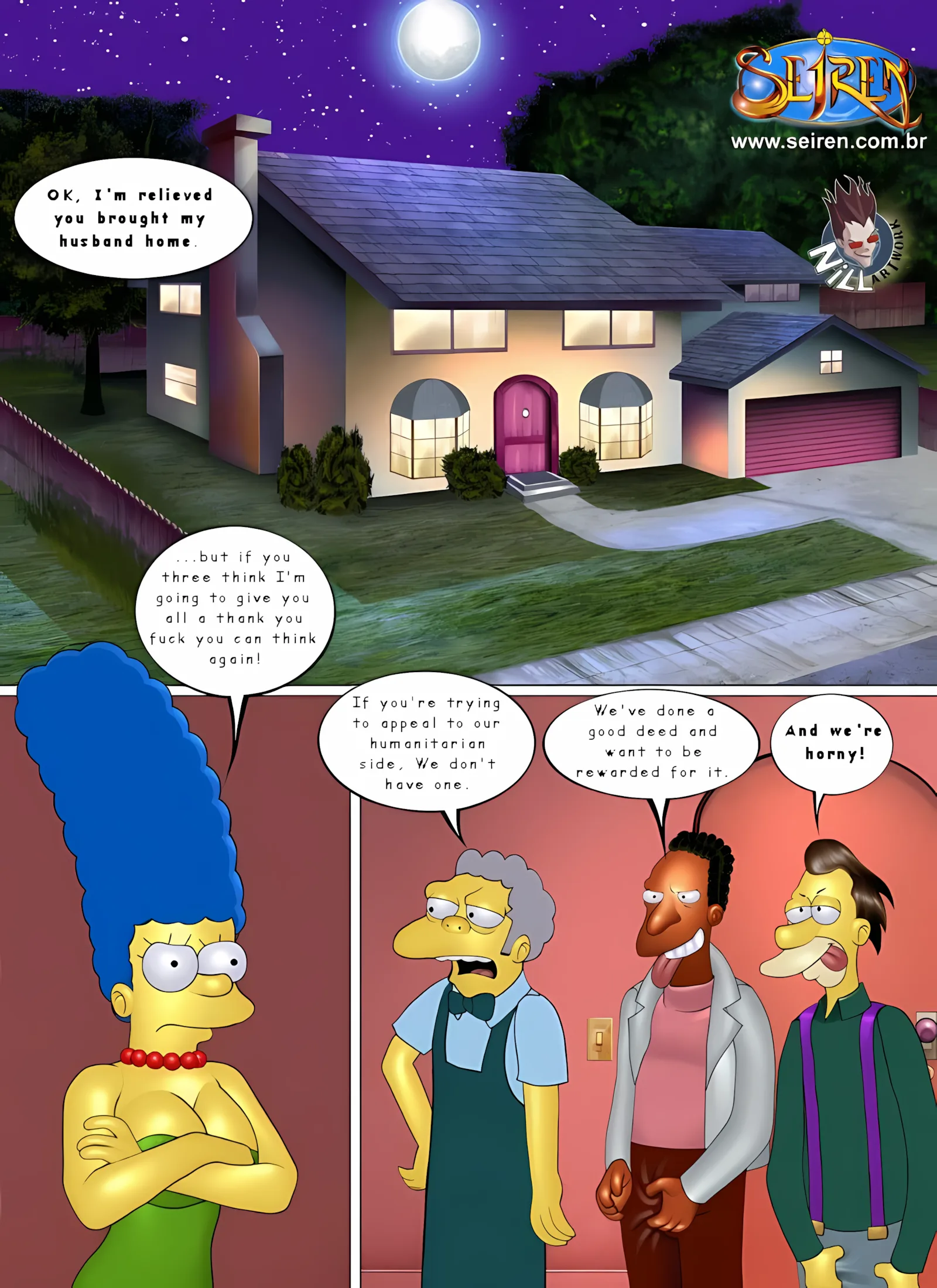 Sin-psons (The Simpsons) [Seiren], 1 . Sin-psons (The Simpsons) [Seiren], page 4 of 65