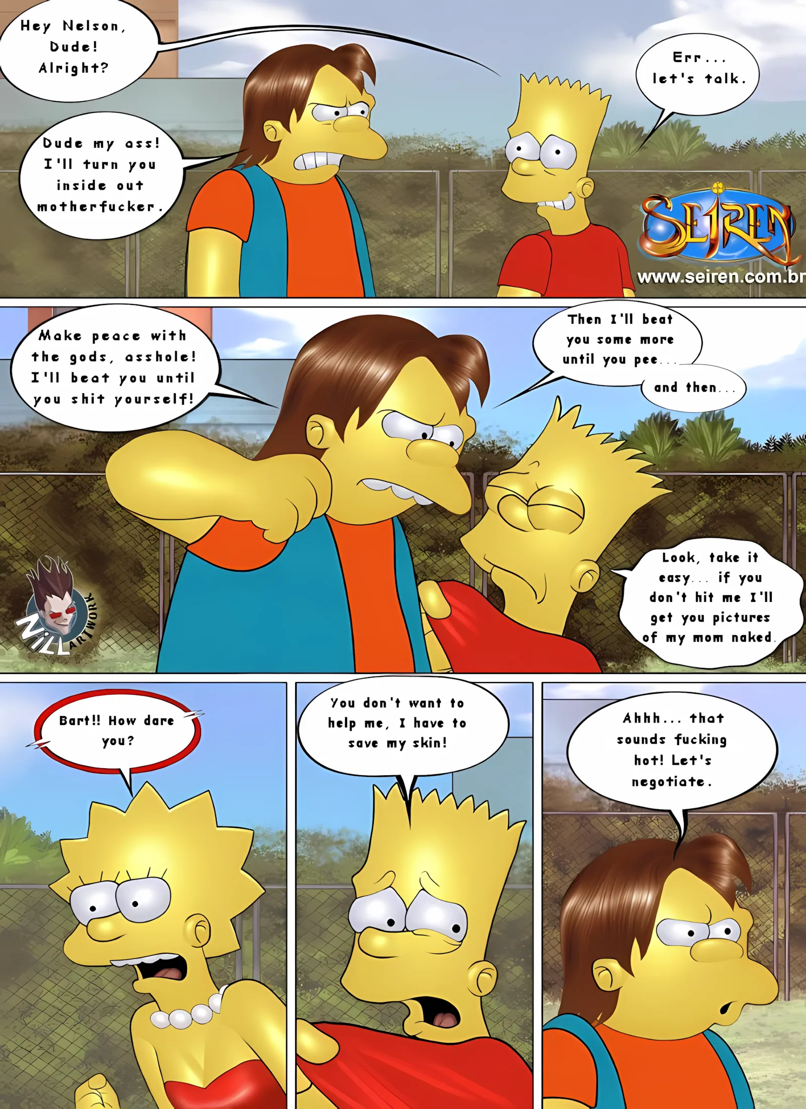 Sin-psons (The Simpsons) [Seiren], 1 . Sin-psons (The Simpsons) [Seiren], page 31 of 65