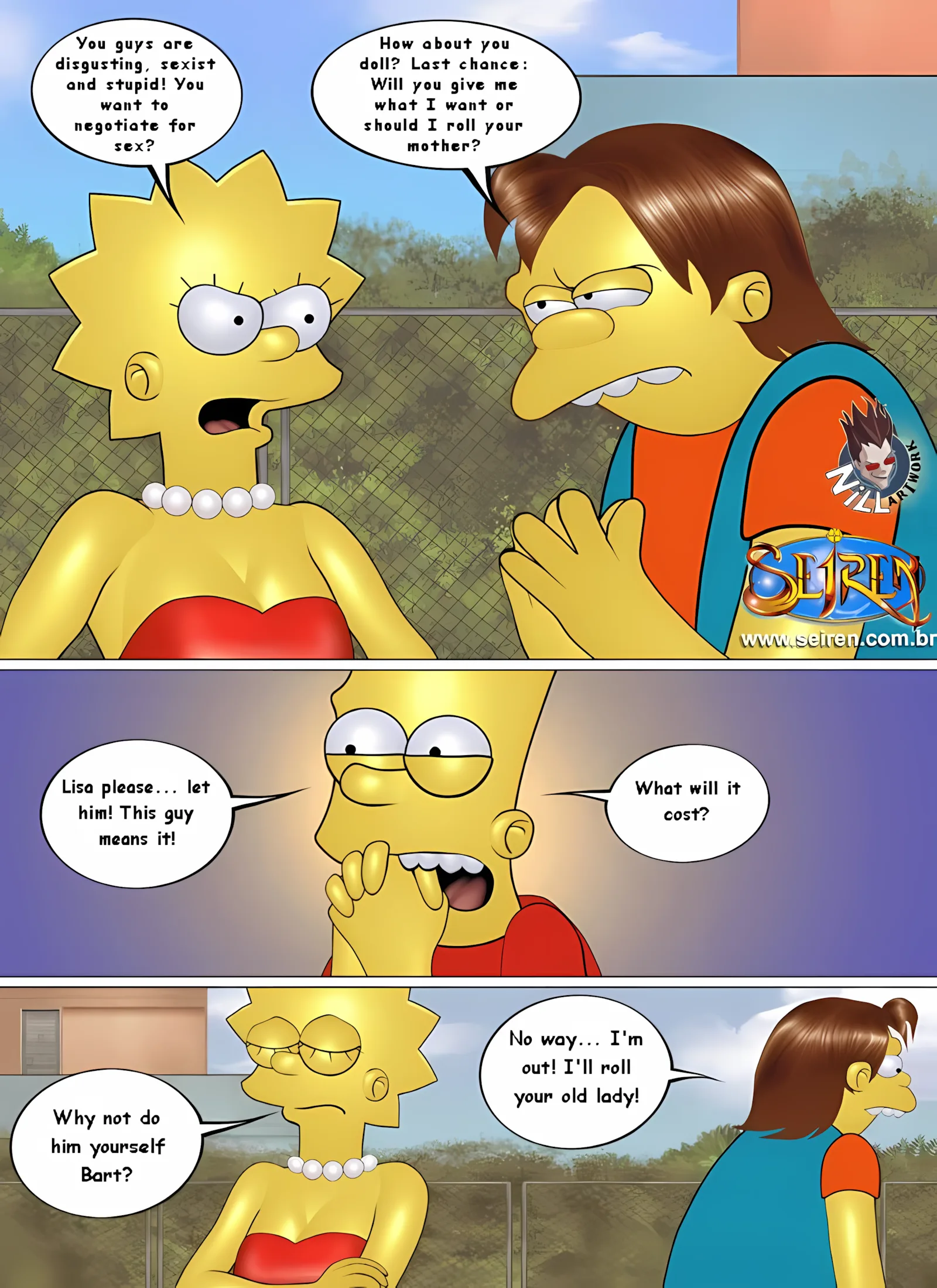 Sin-psons (The Simpsons) [Seiren], 1 . Sin-psons (The Simpsons) [Seiren], page 32 of 65