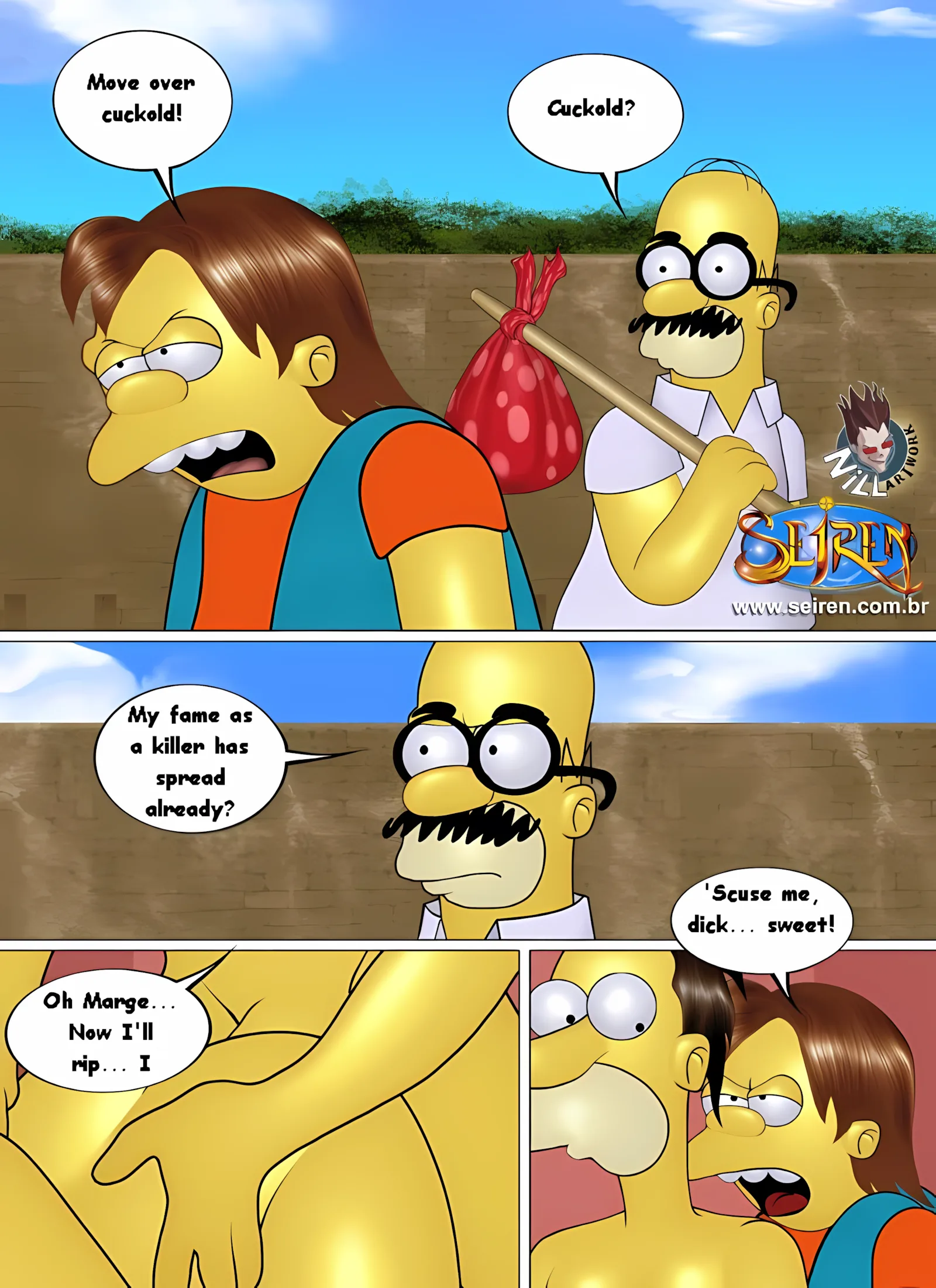 Sin-psons (The Simpsons) [Seiren], 1 . Sin-psons (The Simpsons) [Seiren], page 33 of 65