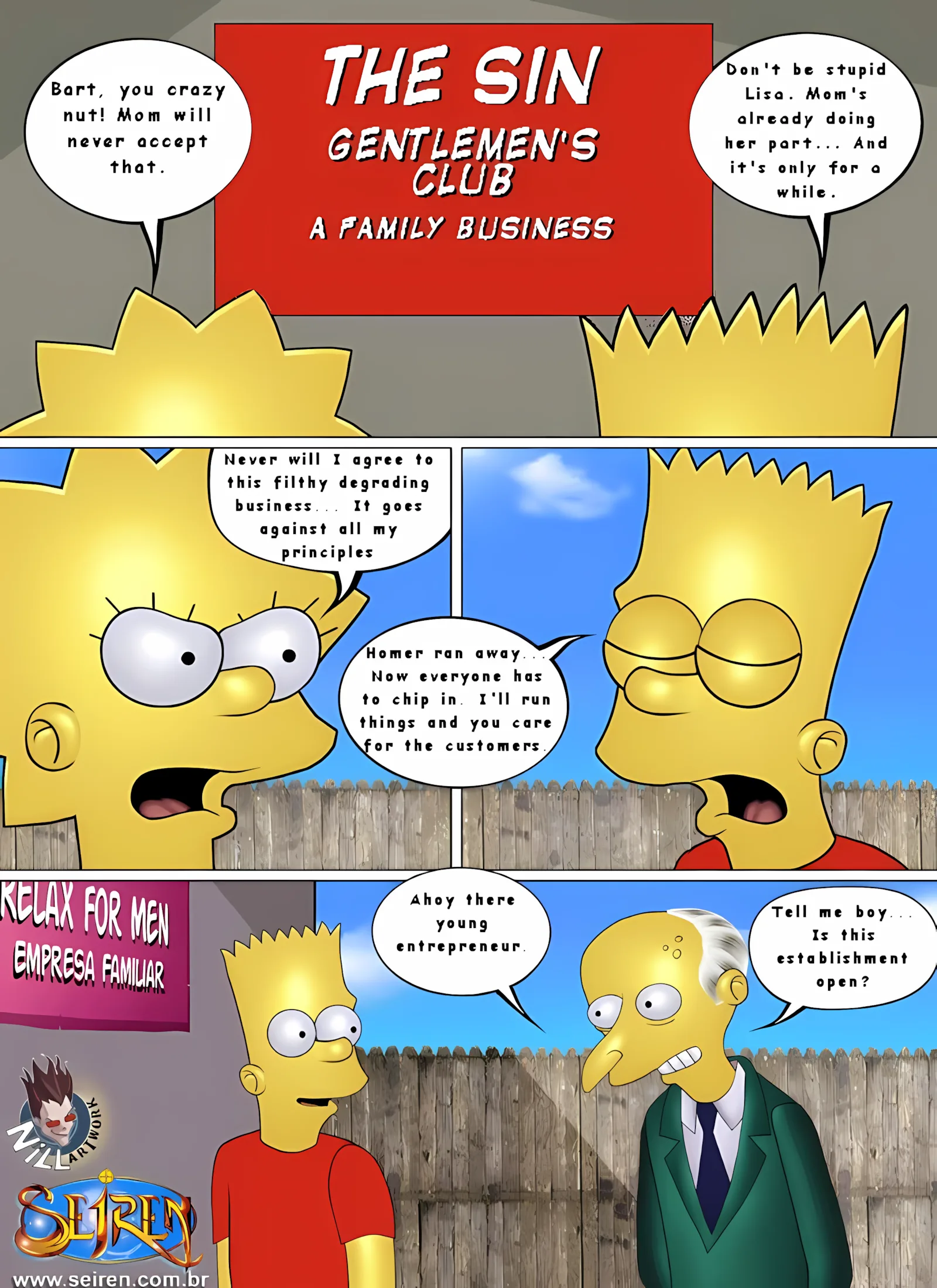 Sin-psons (The Simpsons) [Seiren], 1 . Sin-psons (The Simpsons) [Seiren], page 37 of 65