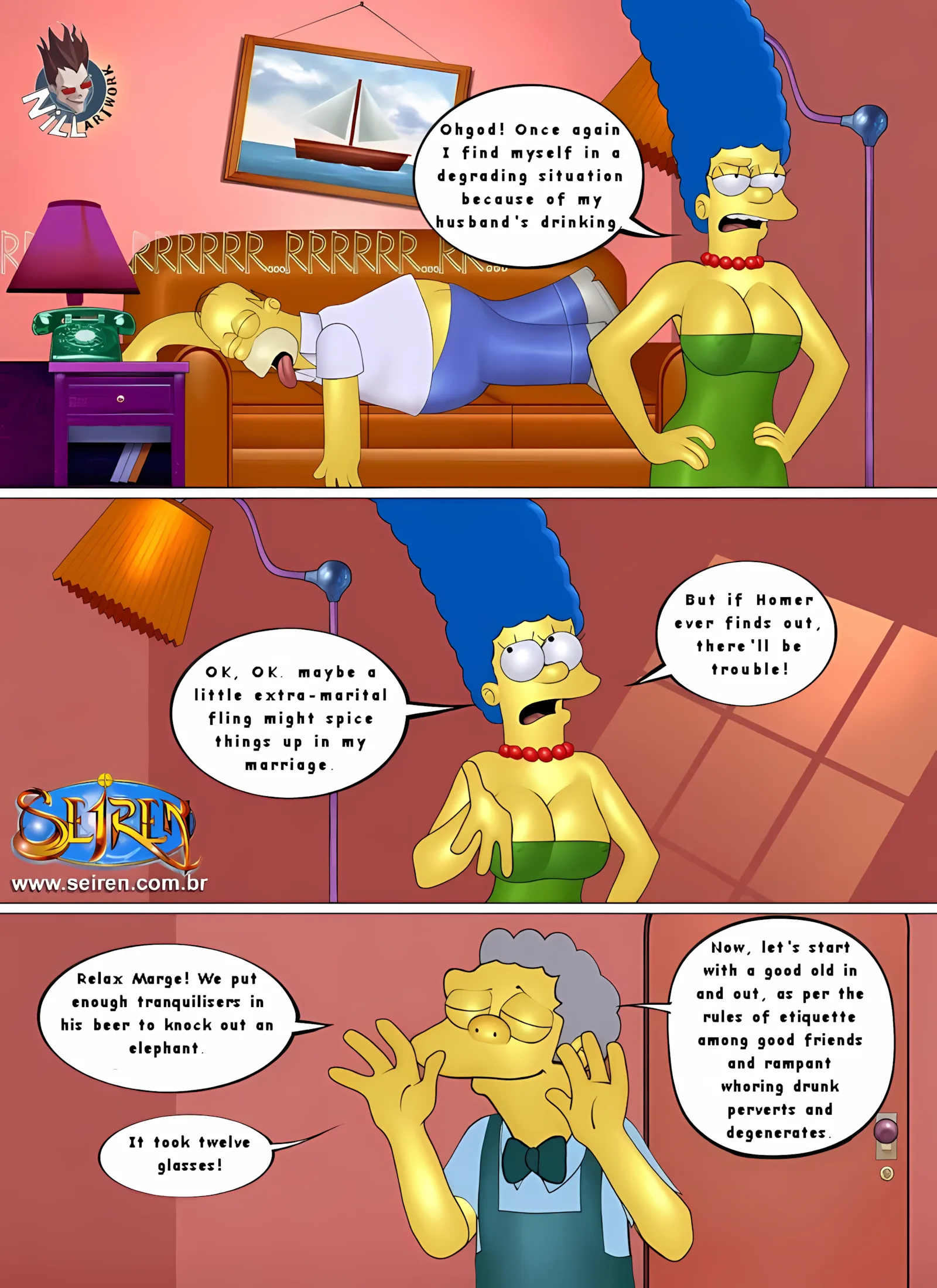 Sin-psons (The Simpsons) [Seiren], 1 . Sin-psons (The Simpsons) [Seiren], page 5 of 65