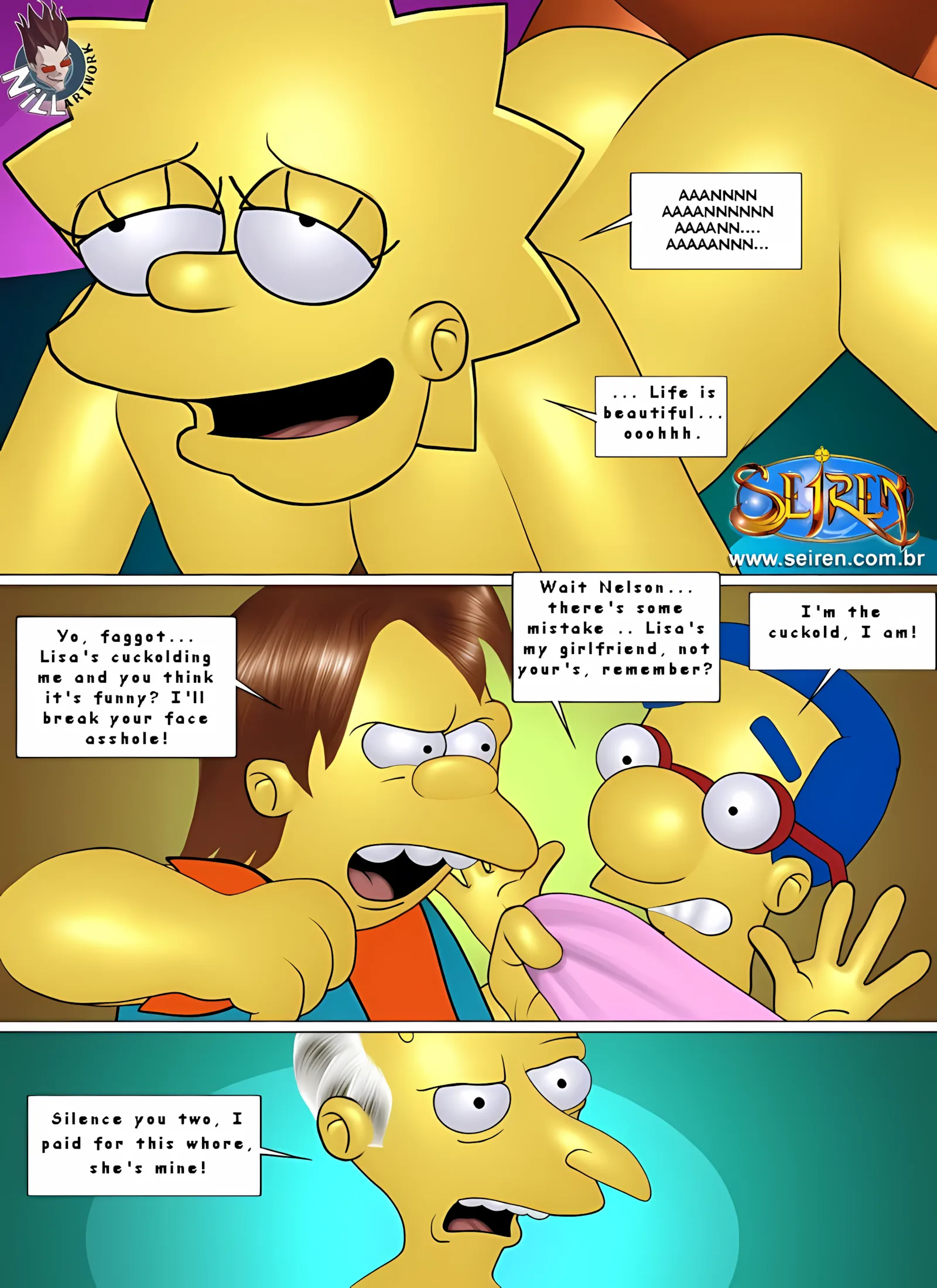 Sin-psons (The Simpsons) [Seiren], 1 . Sin-psons (The Simpsons) [Seiren], page 48 of 65