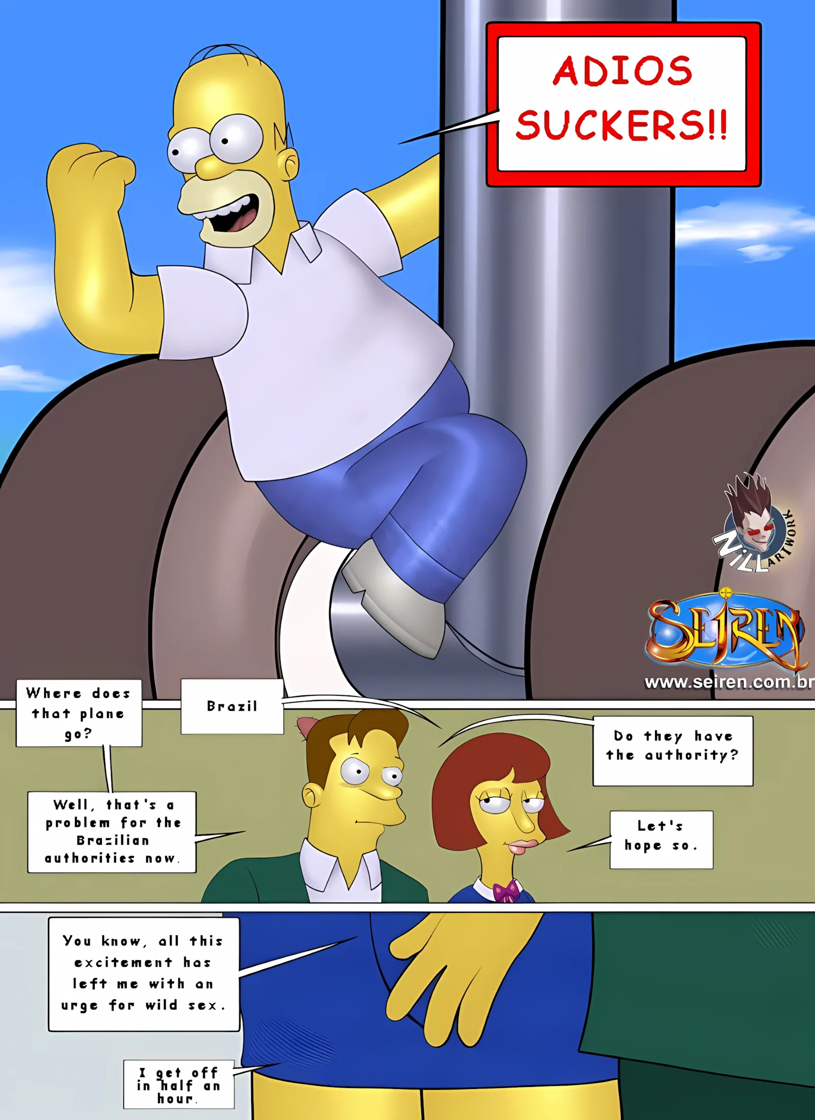Sin-psons (The Simpsons) [Seiren], 1 . Sin-psons (The Simpsons) [Seiren], page 53 of 65