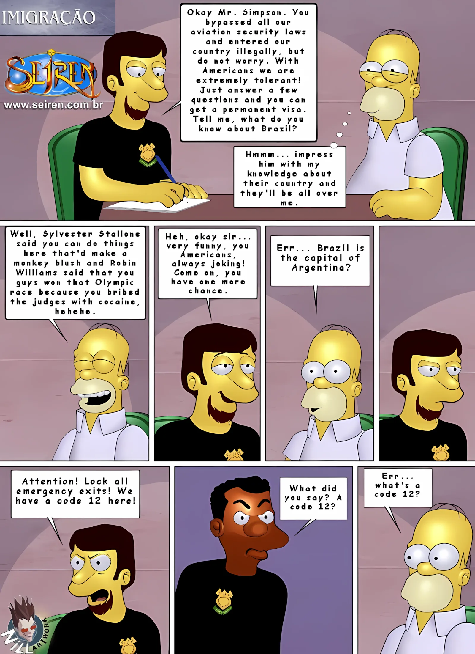 Sin-psons (The Simpsons) [Seiren], 1 . Sin-psons (The Simpsons) [Seiren], page 56 of 65