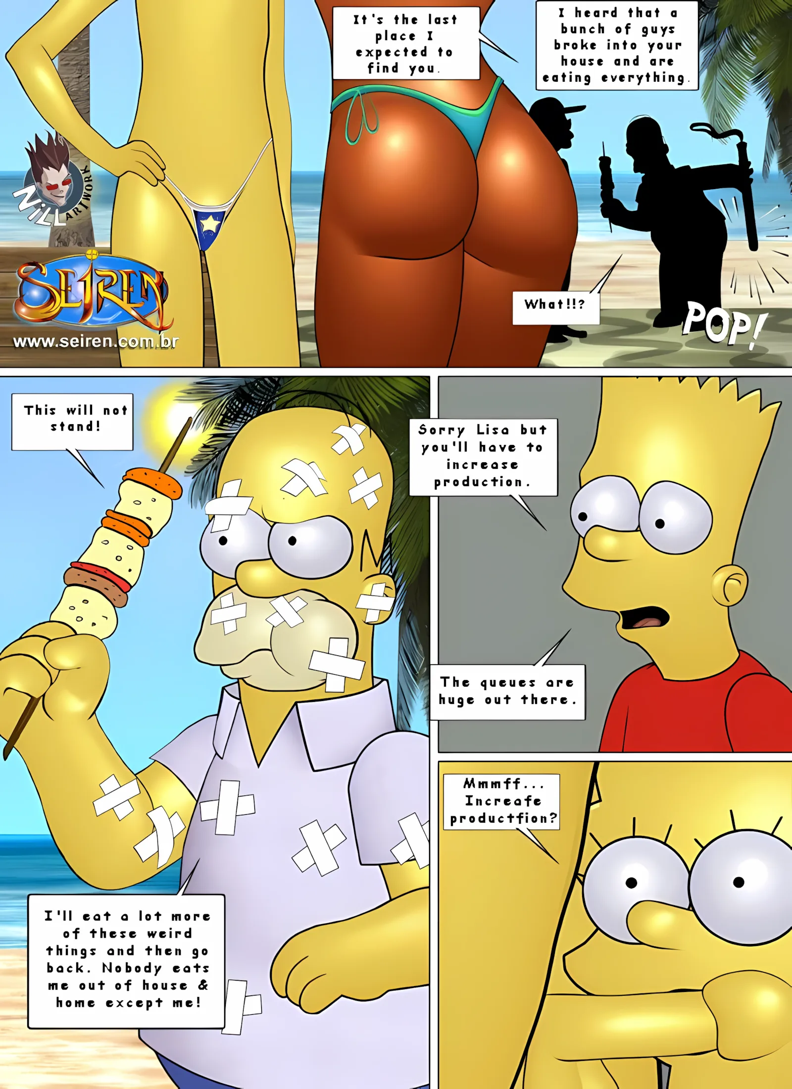 Sin-psons (The Simpsons) [Seiren], 1 . Sin-psons (The Simpsons) [Seiren], page 58 of 65