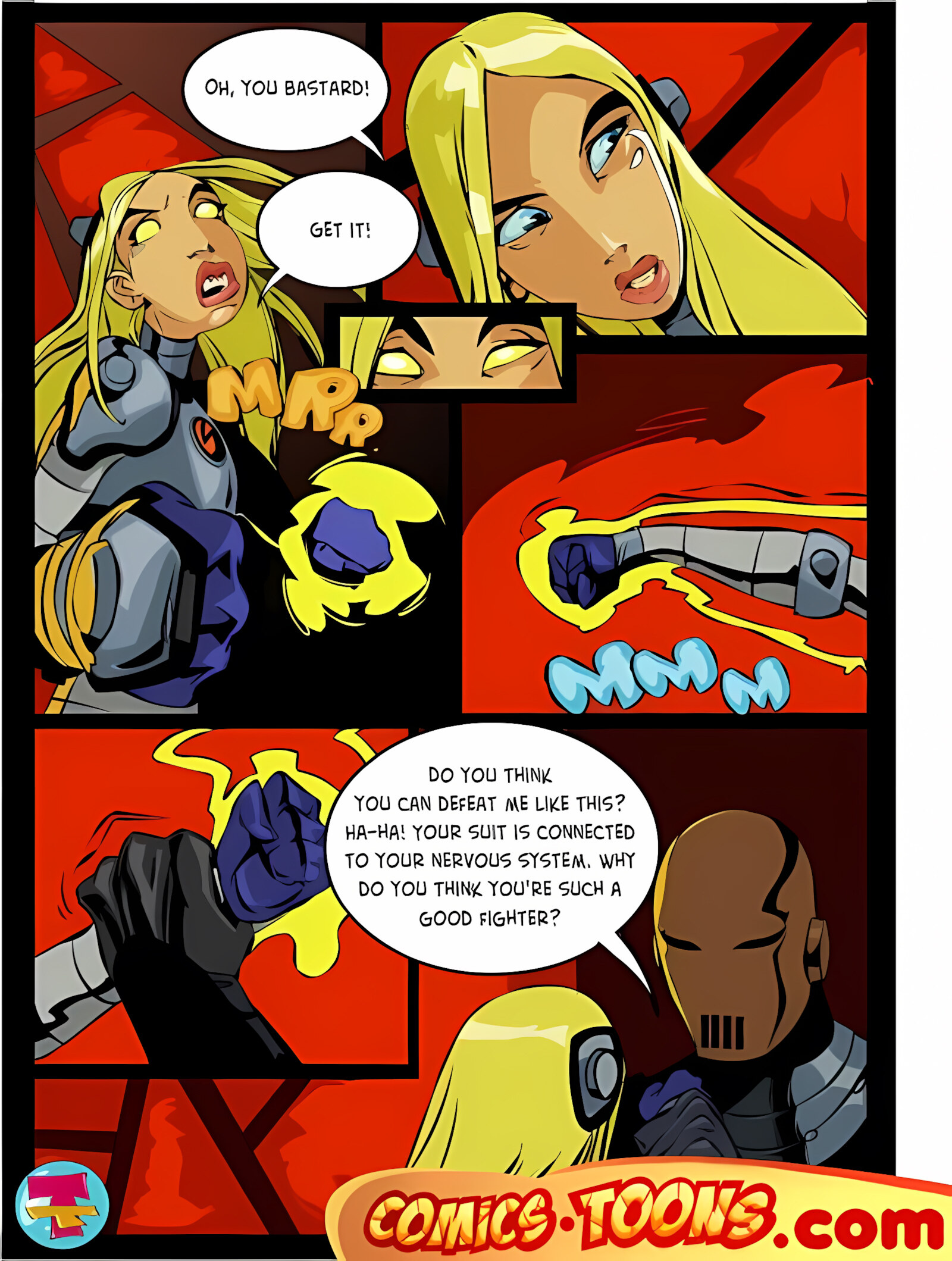 Slade And Terra (Teen Titans) [Okunev], Slade And Terra (Teen Titans), page 4 of 15