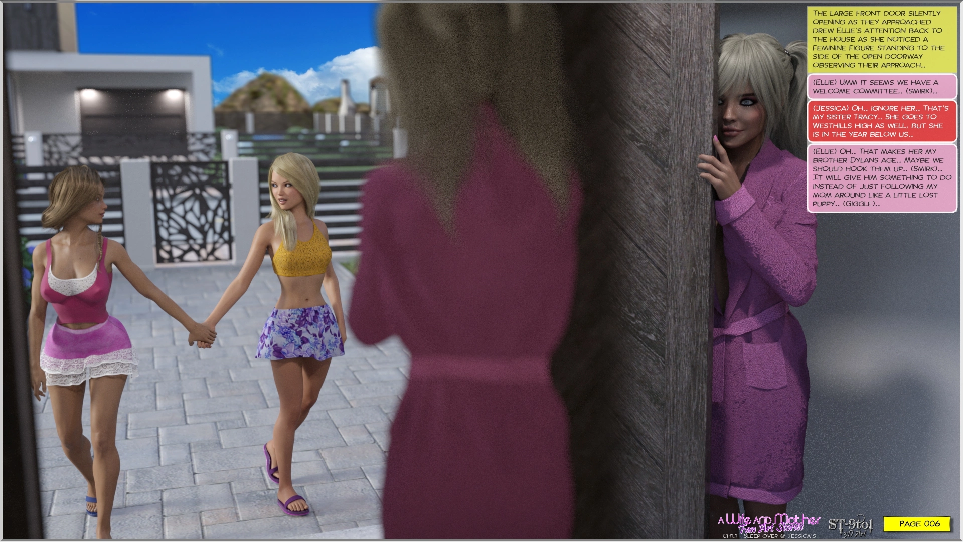 Sleepover at Jessica’s [ST-9Pol], Sleepover at Jessica’s, page 6 of 115