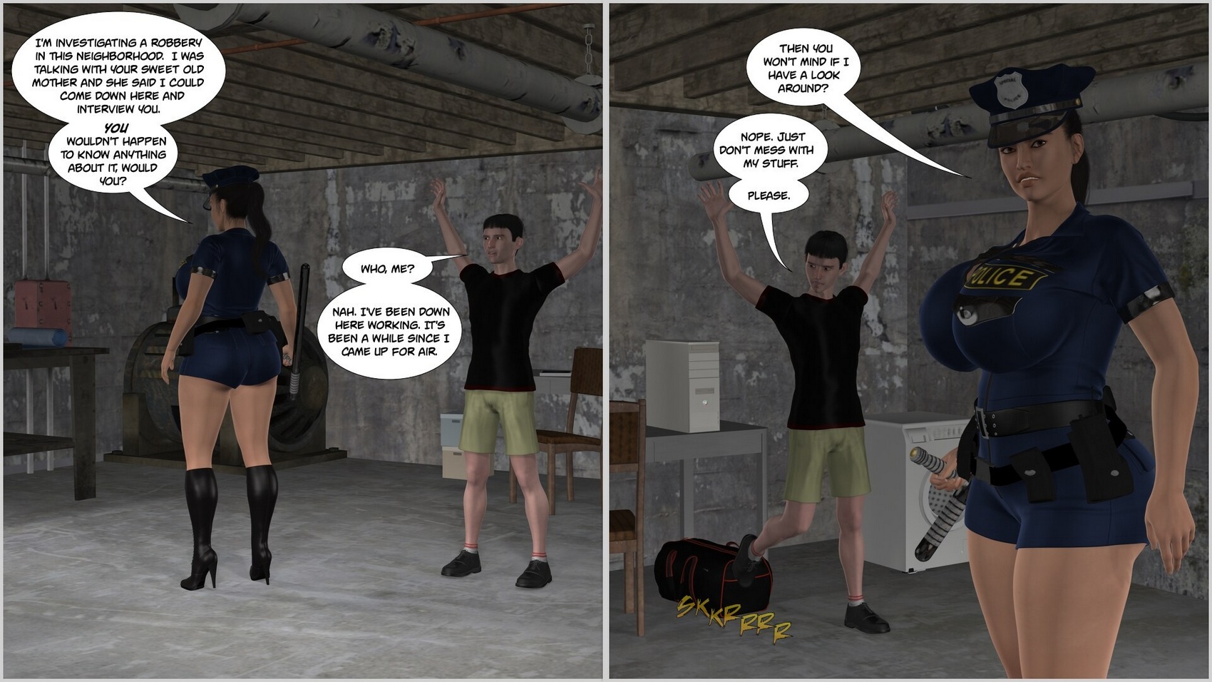Smash Of The Titans [MetrobayComix], Smash Of The Titans 10, page 9 of 17
