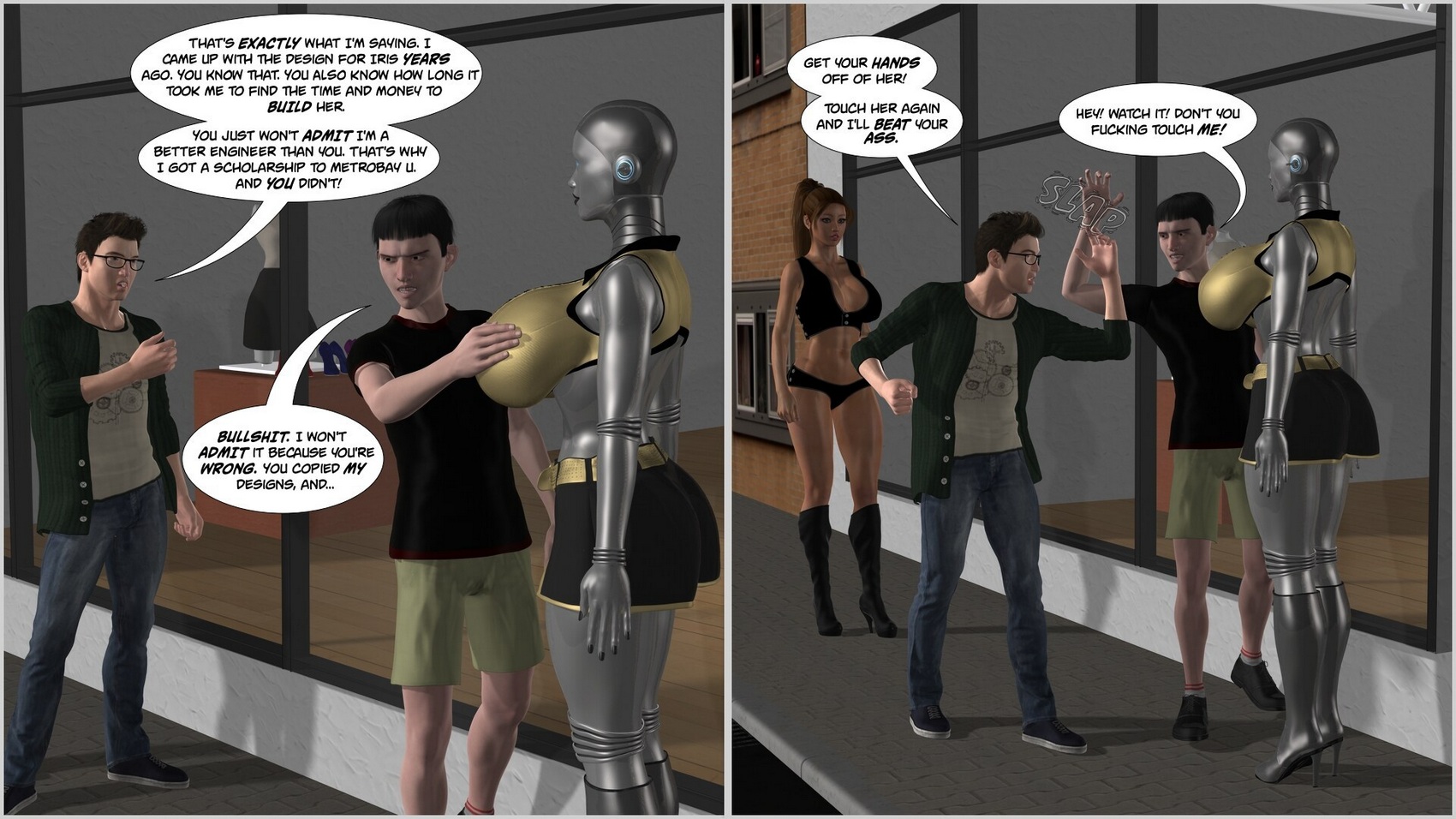 Smash Of The Titans [MetrobayComix], Smash Of The Titans 2, page 6 of 19