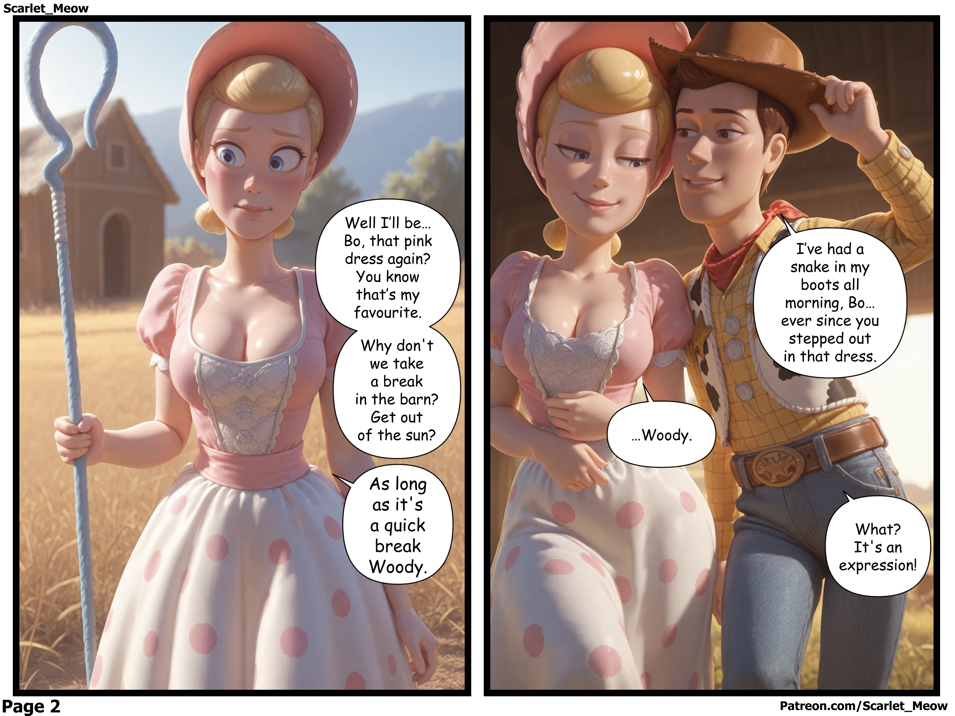 Snake In My Boot [ Scarlet_Meow], Snake In My Boot, page 2 of 11