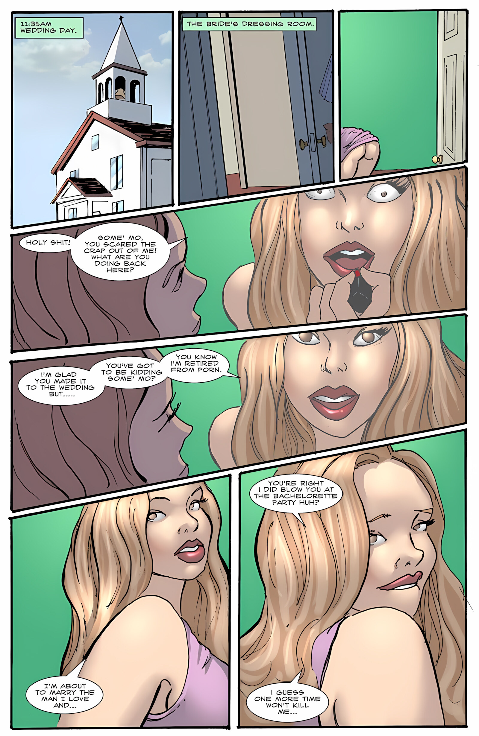 Some Mo Butts [Dirty Comics], Some Mo Butts 3, page 2 of 7