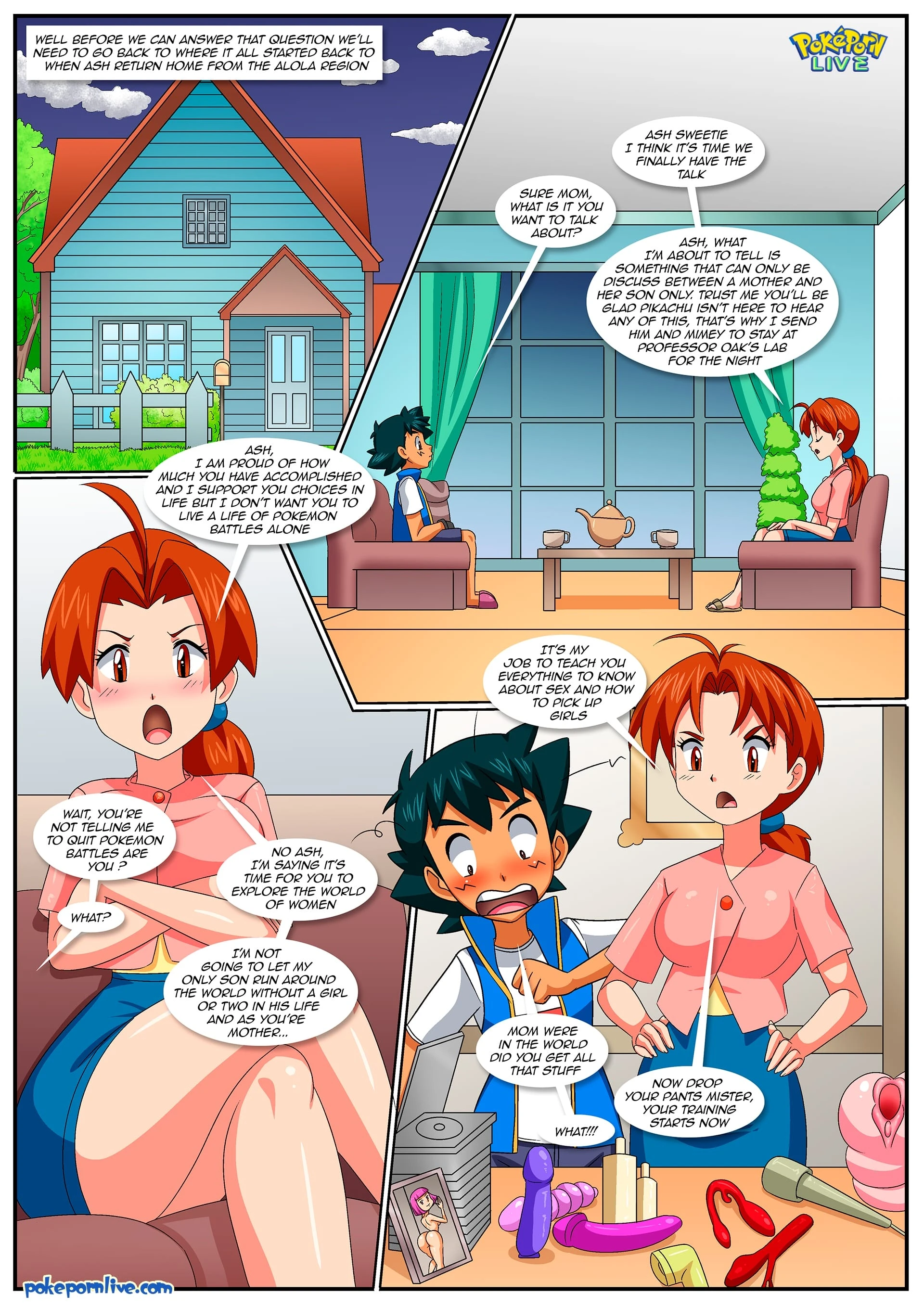 Ash’s Hidden Ability (Pokemon) [PalComix], 1 . Ash's Hidden Ability - (Pokemon) [PalComix], page 3 of 20
