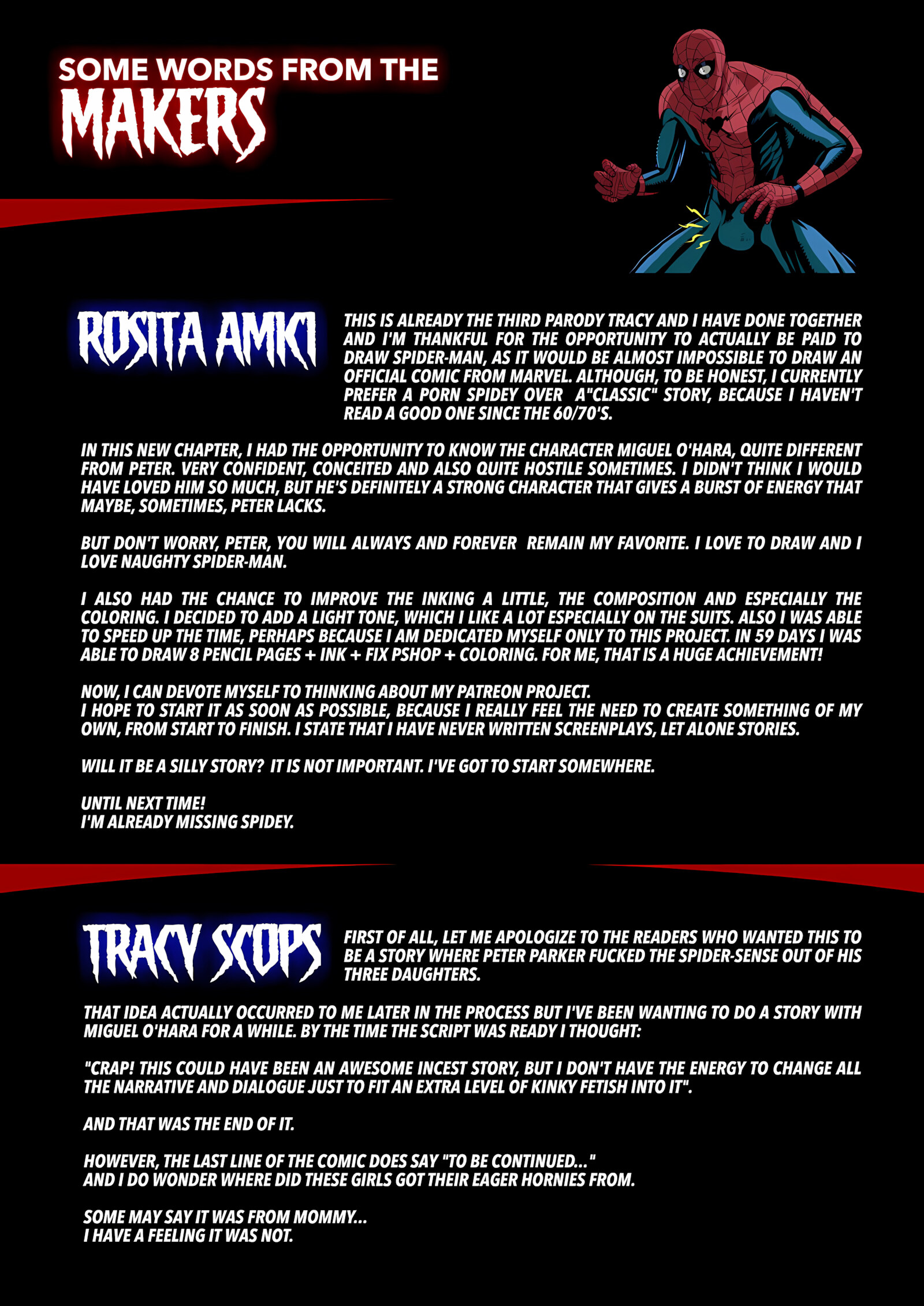 Spider-Man 2099 [Tracy Scops], Spider-Man 2099, page 20 of 21