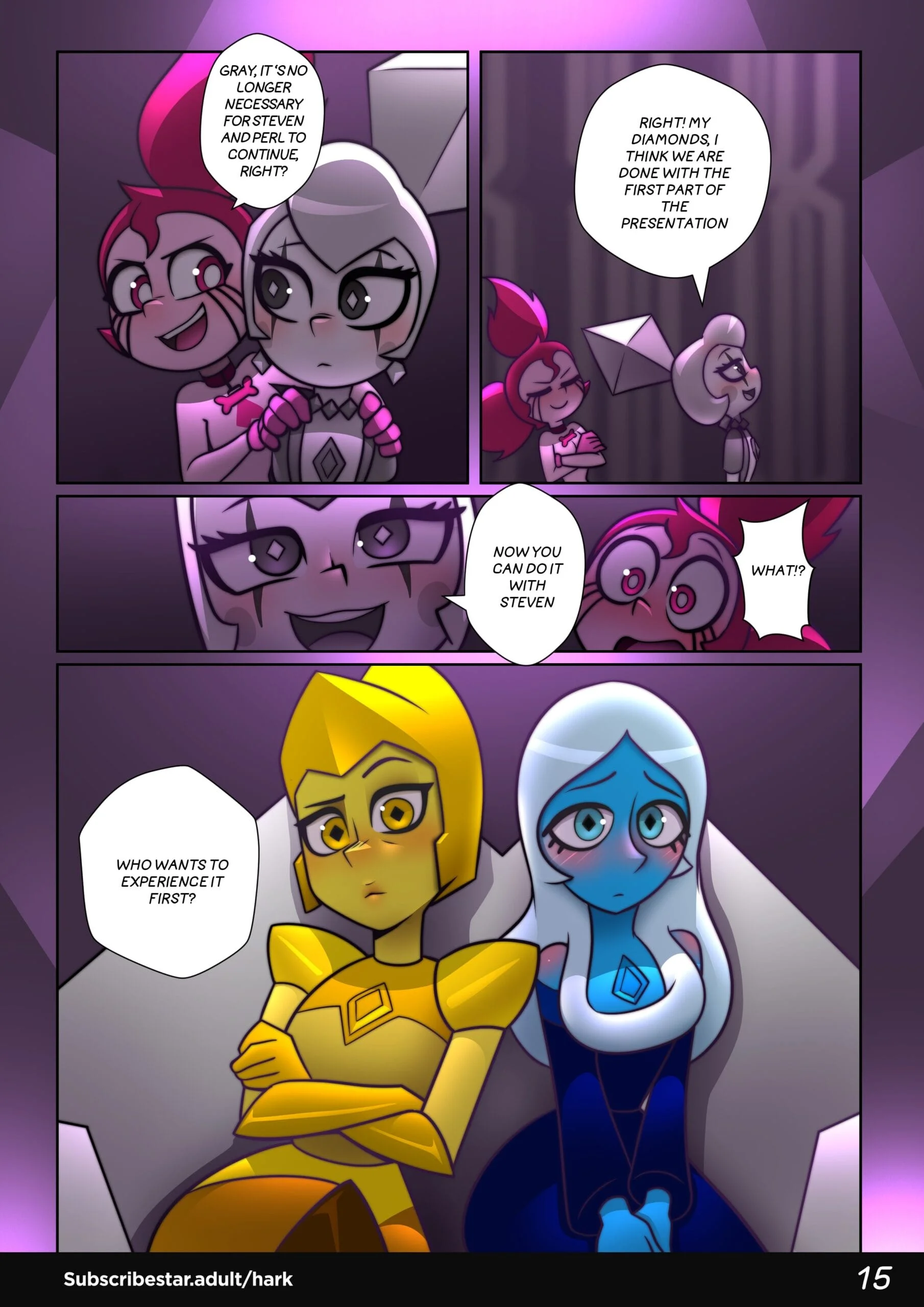 Steven’s Desire – Steven Universe, 2 . Steven's Desire - Chapter 2 [HarkArt], page 16 of 61