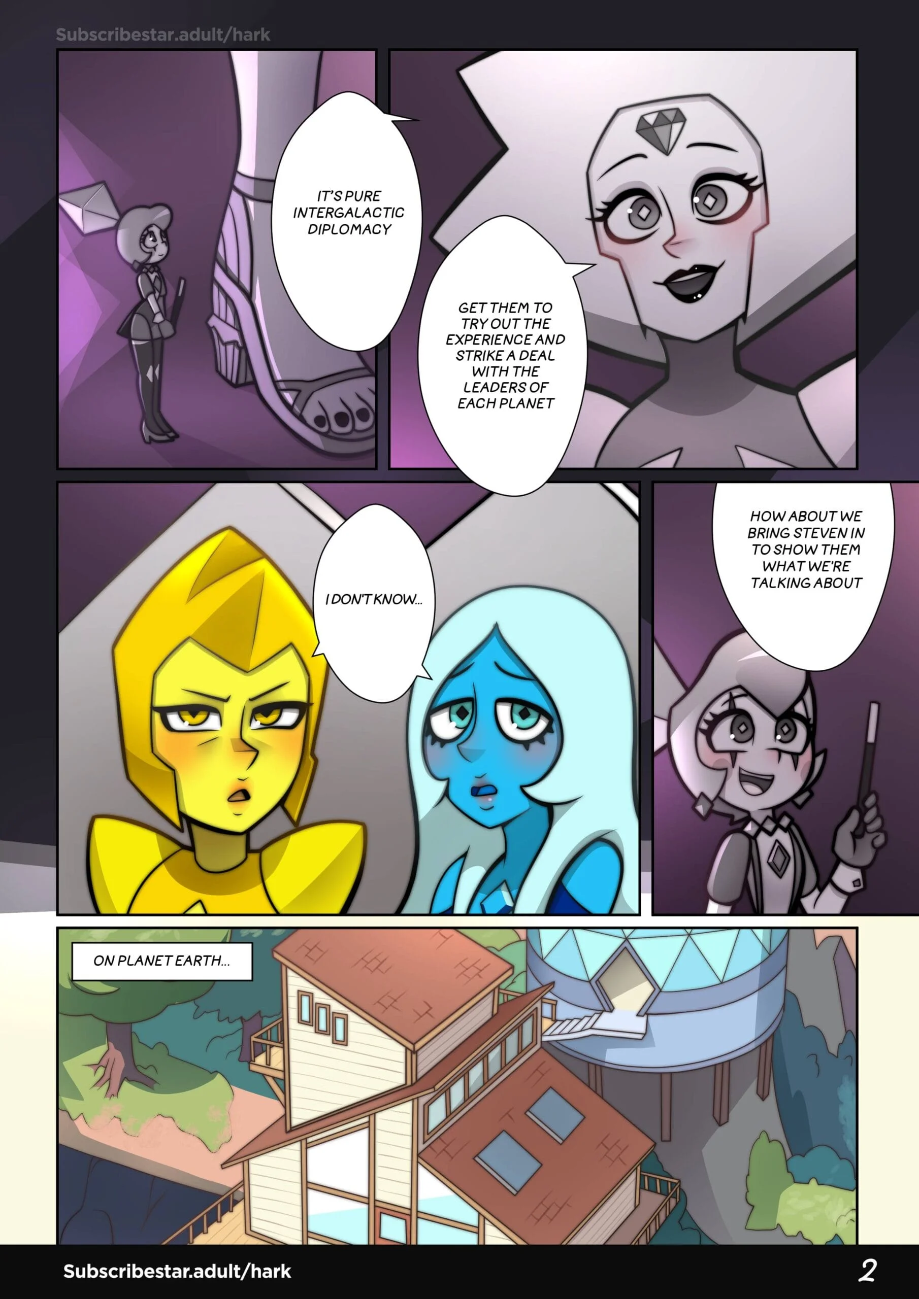 Steven’s Desire – Steven Universe, 2 . Steven's Desire - Chapter 2 [HarkArt], page 3 of 61