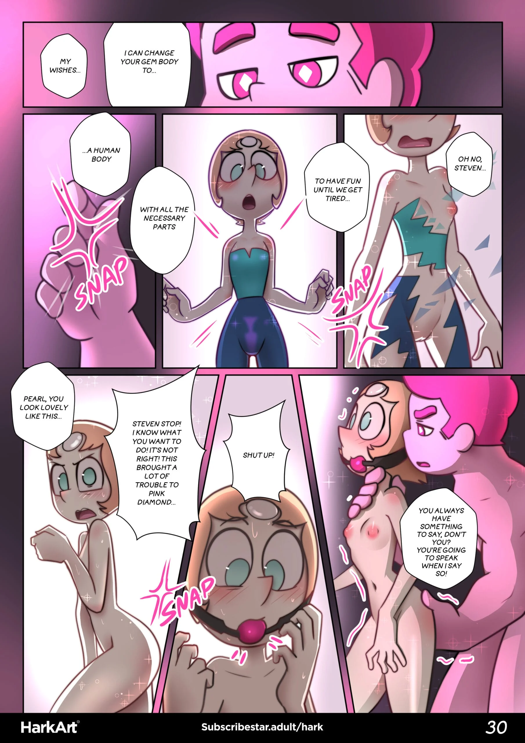 Steven’s Desire – Steven Universe, 1 . Steven's Desire - Chapter 1 [HarkArt], page 33 of 51