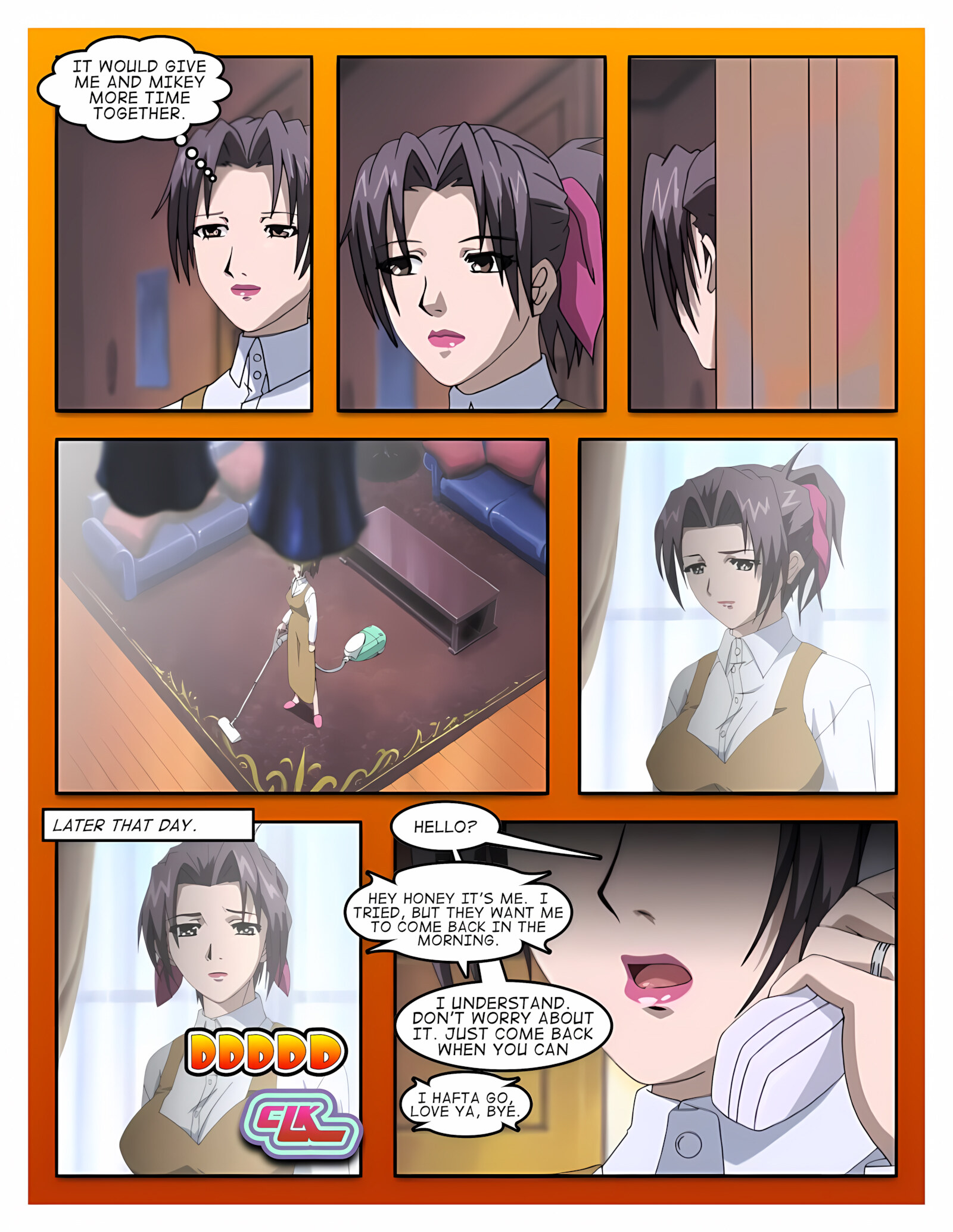 Submissive Mother, Submissive Mother 5, page 36 of 36