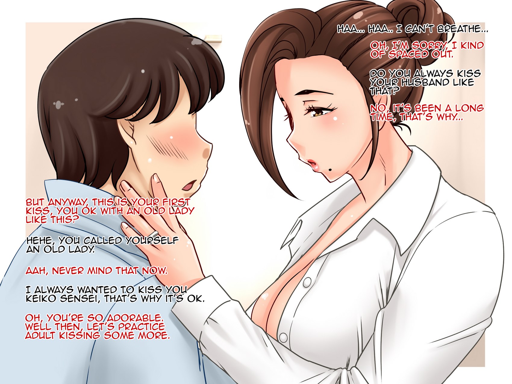 Attractive Married Teacher and Mommy [Tetsuki], Attractive Married Tutor Ch.1, page 10 of 21