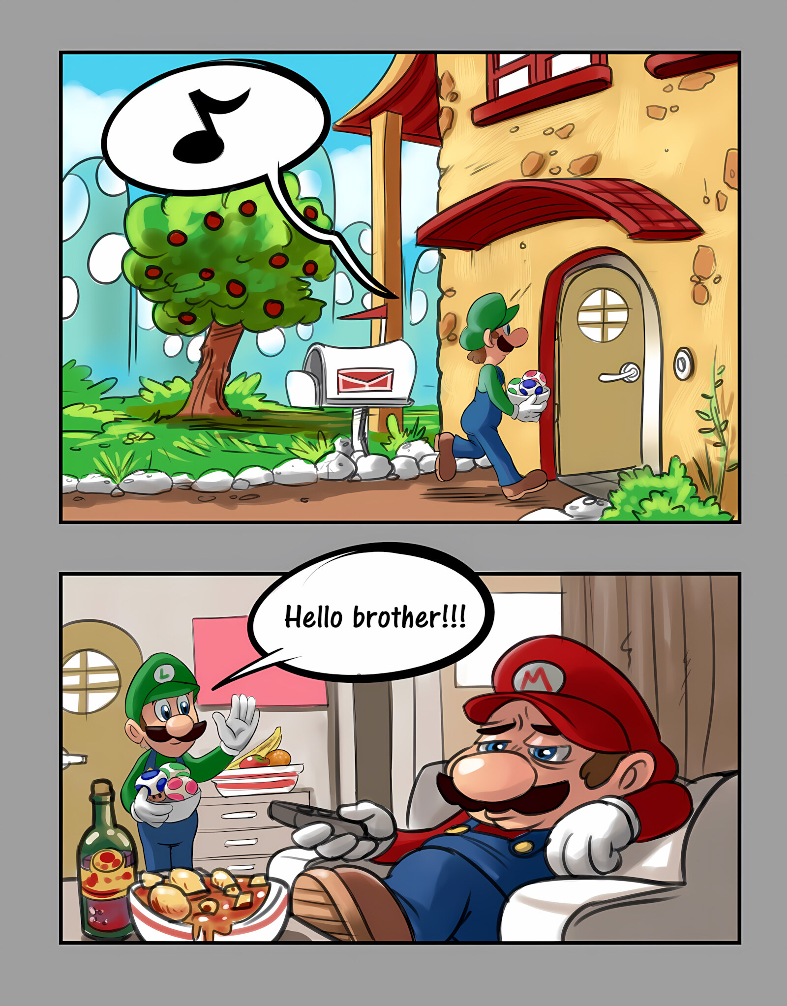 Super Mario – 50 Shades of Bros [Psicoero], Super Mario - 50 Shades of Bros, page 2 of 13