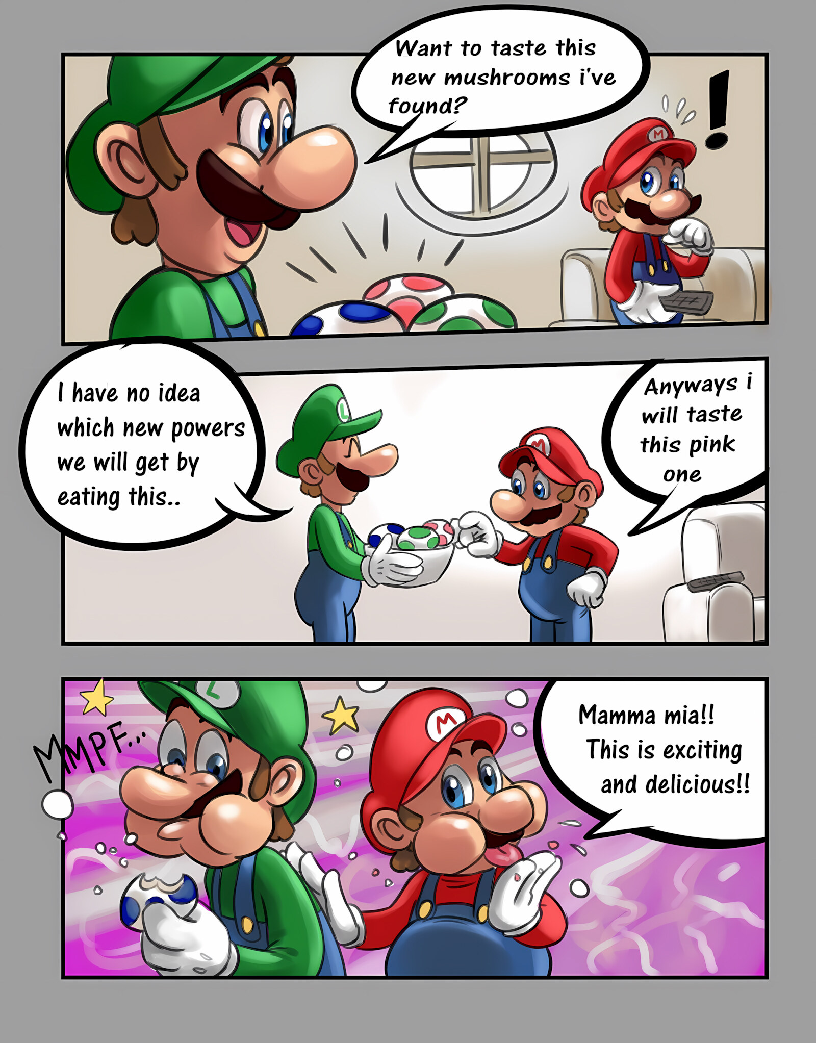 Super Mario – 50 Shades of Bros [Psicoero], Super Mario - 50 Shades of Bros, page 3 of 13