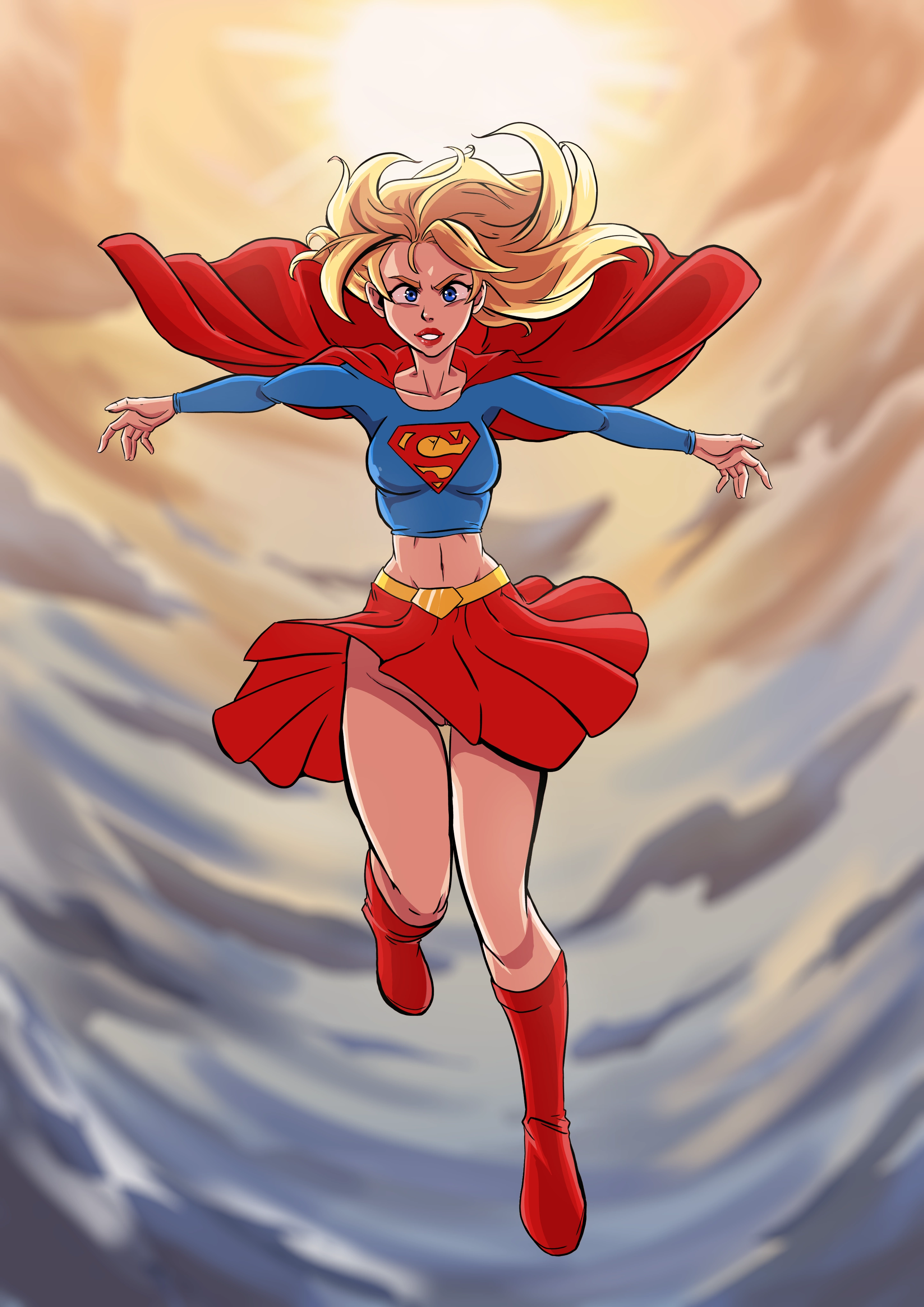 Supergirl gets trained [JLA] [Wacum], Supergirl gets trained [JLA], page 1 of 38
