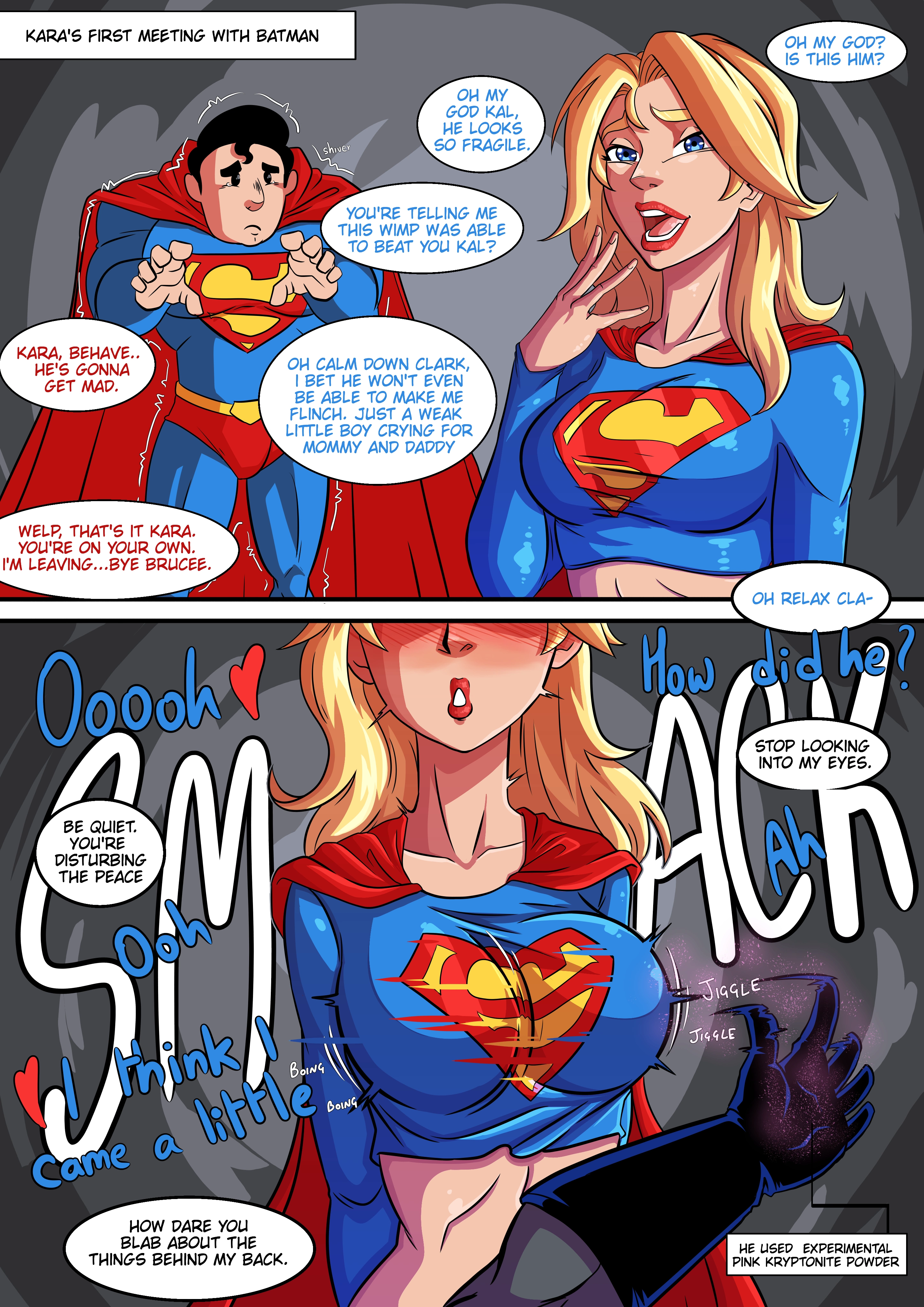 Supergirl gets trained [JLA] [Wacum], Supergirl gets trained [JLA], page 18 of 38