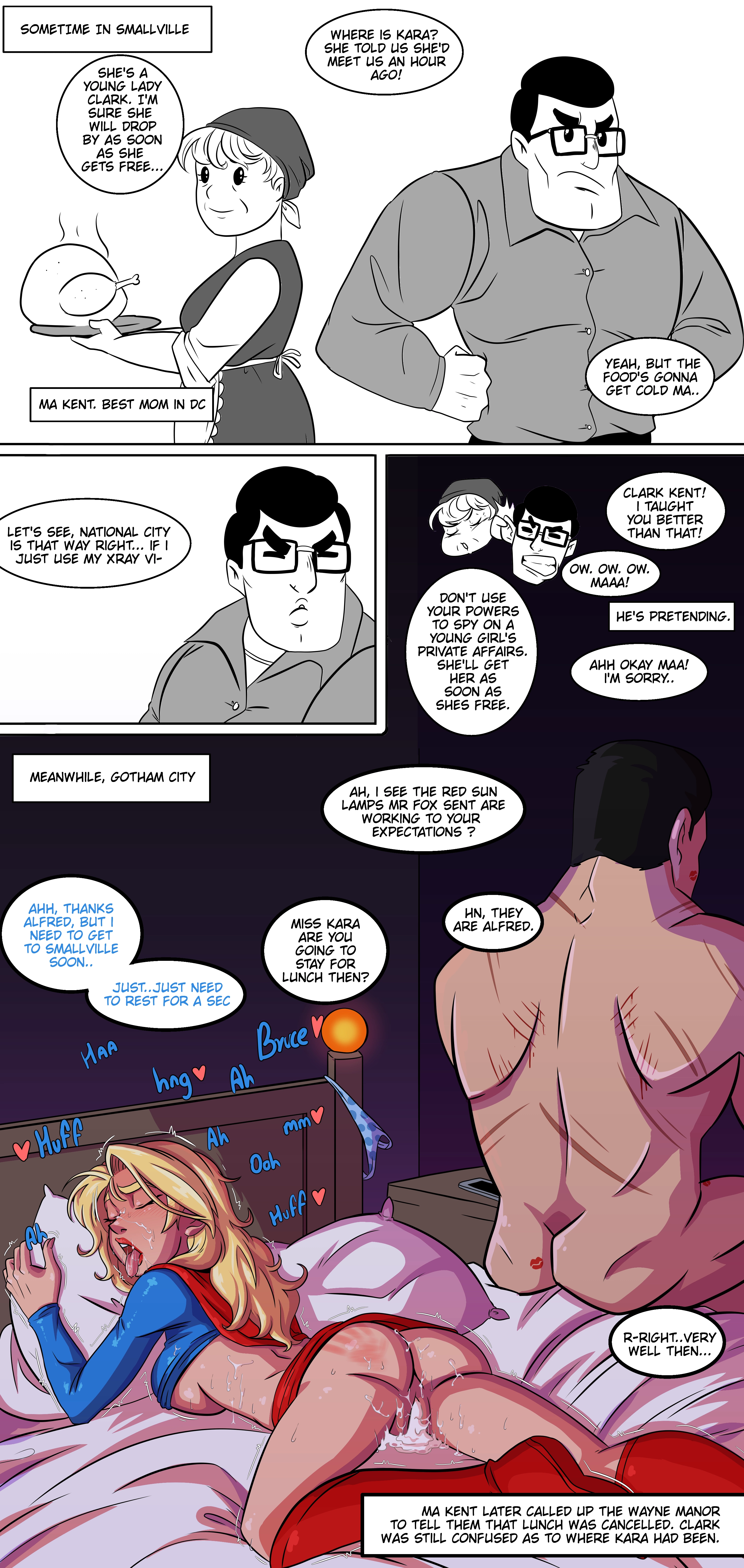 Supergirl gets trained [JLA] [Wacum], Supergirl gets trained [JLA], page 21 of 38